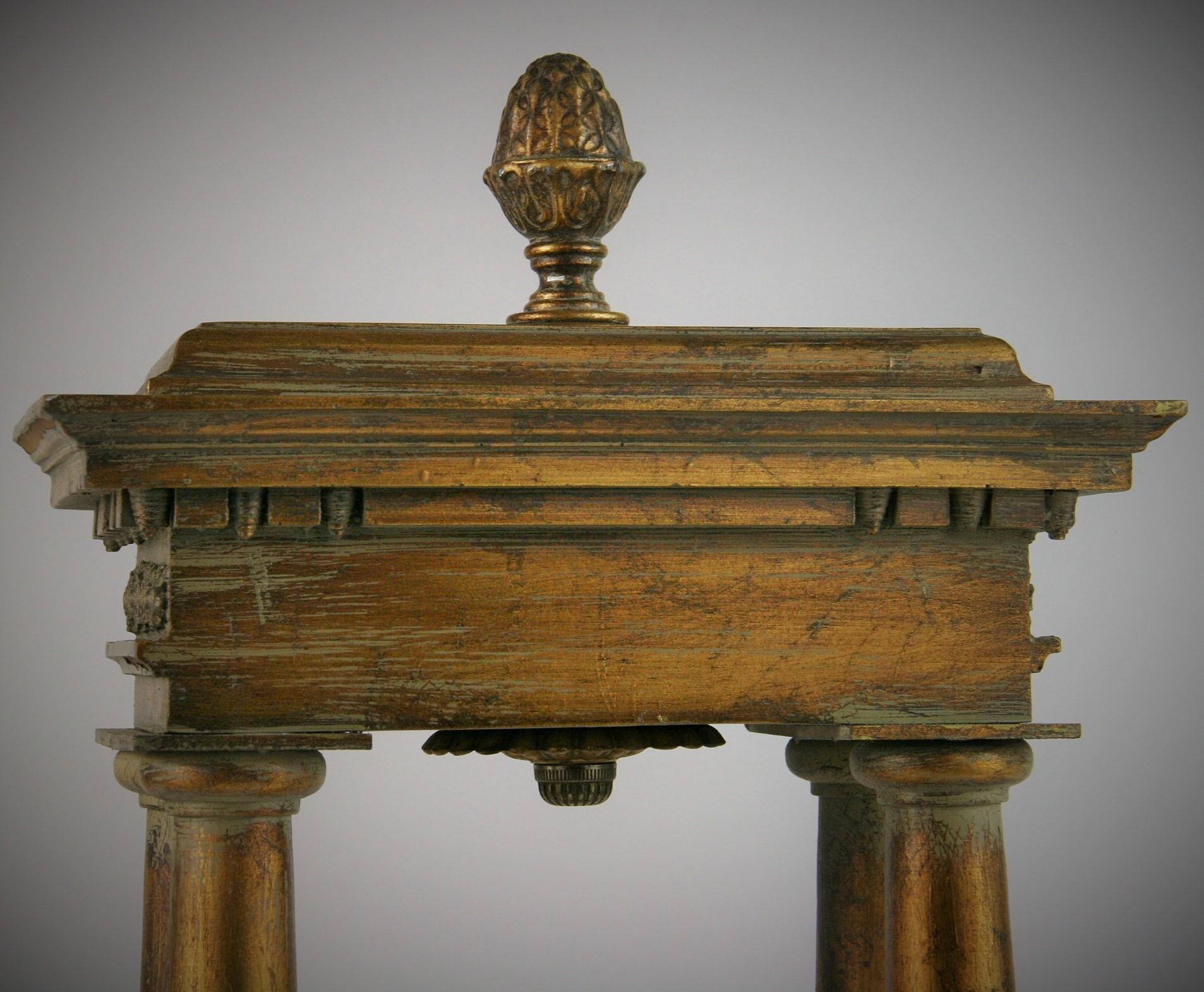 Late 20th Century Italian Large  Architectural Sculptural Model of a Temple