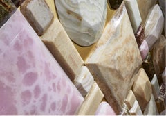 Italian Architectural Wall Feature in Onyx designed by Ferruccia Laviani