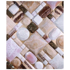 Italian Architectural Wall Feature in Onyx designed by Ferruccia Laviani