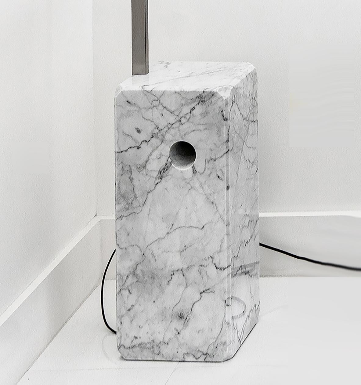 Lámpara de pie italiana Arco, Achille, Pier Giacomo Castiglione, Flos Italia 1962 Italiano