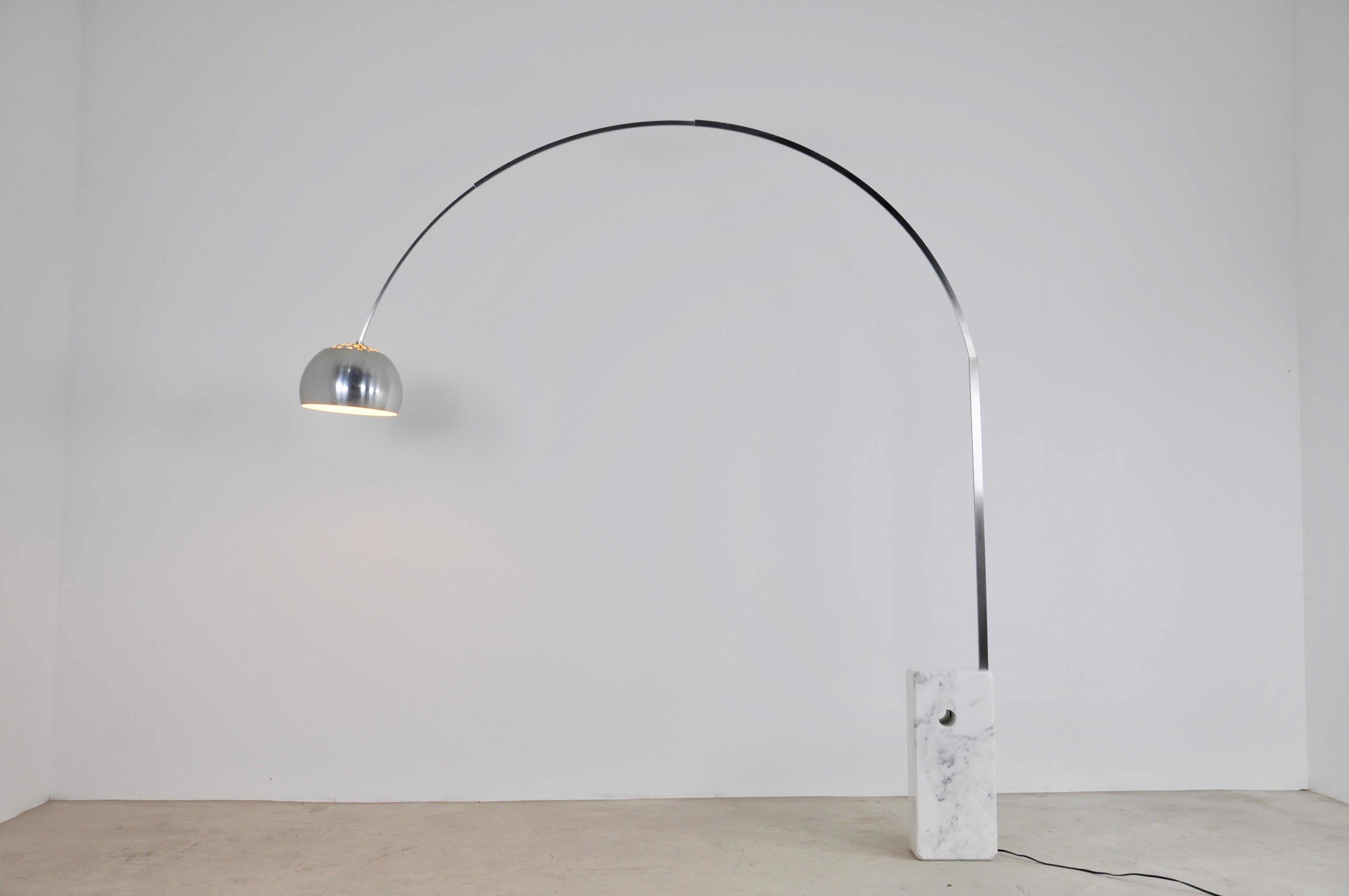 Italian Arco Floor Lamp by Achille Castiglioni & Pier Giacomo for Flos, 1960s 2