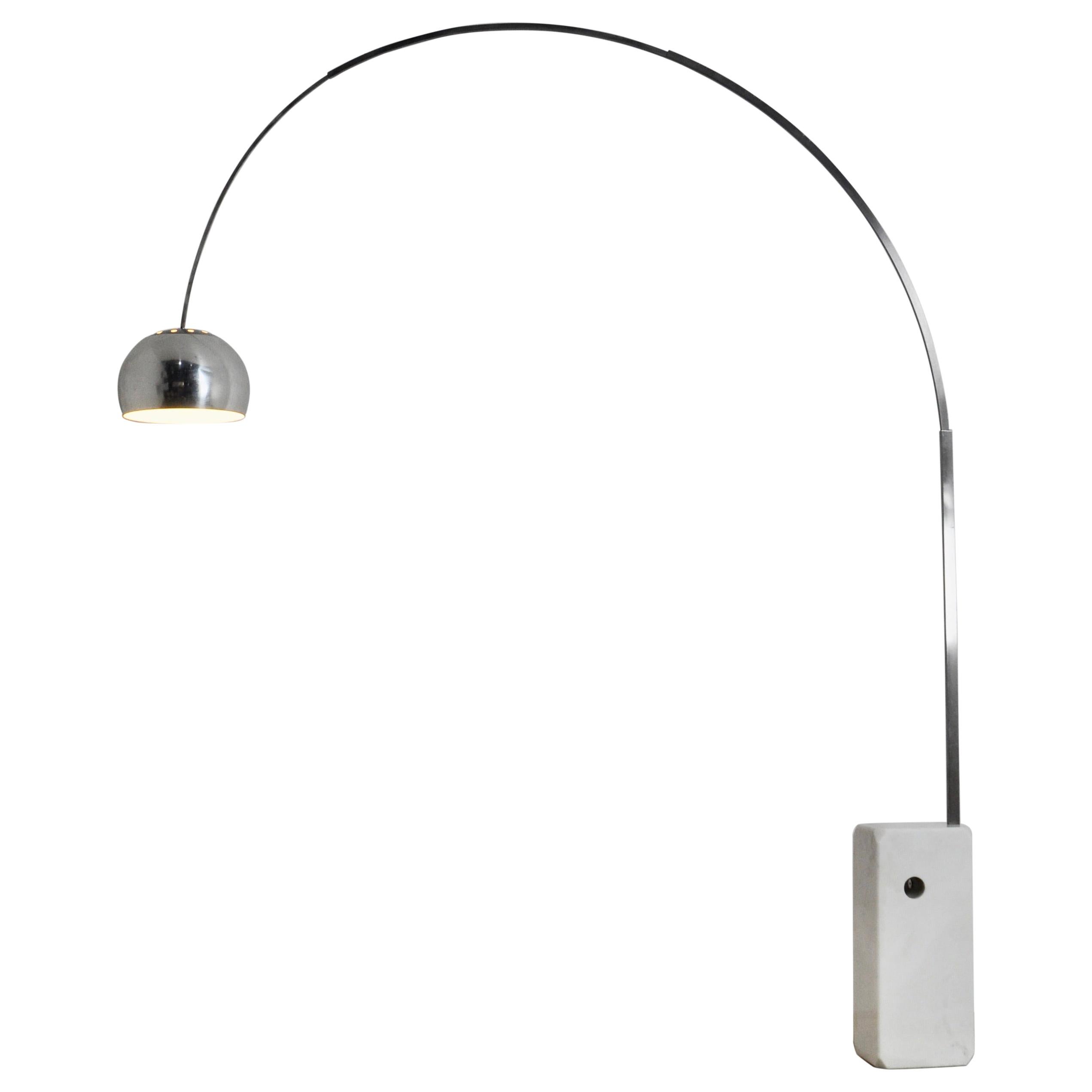 Lampadaire Arco italien par Achille Castiglioni & Pier Giacomo pour Flos, années 1960