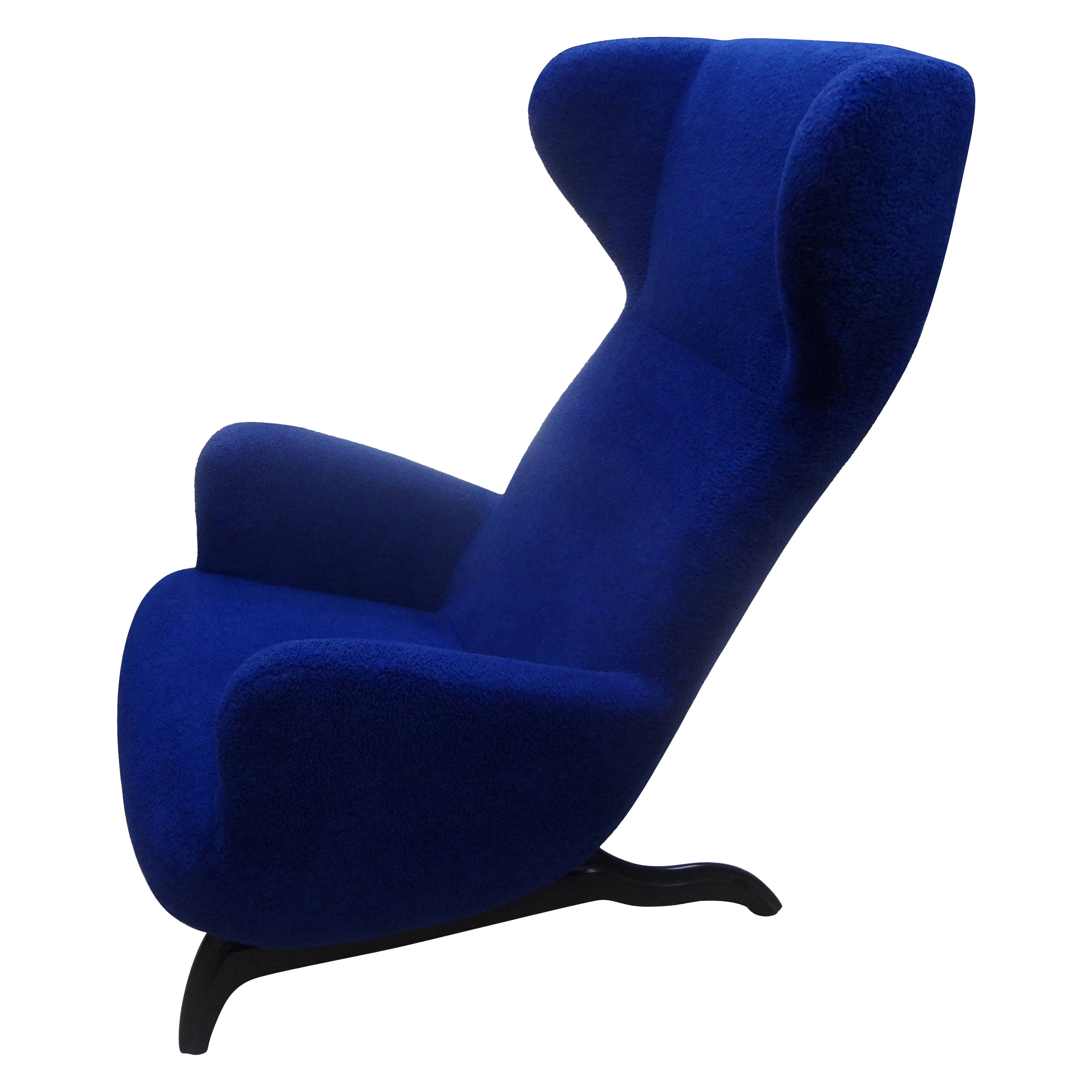 Italian Ardea Lounge Chair After A Design By Carlo Mollino