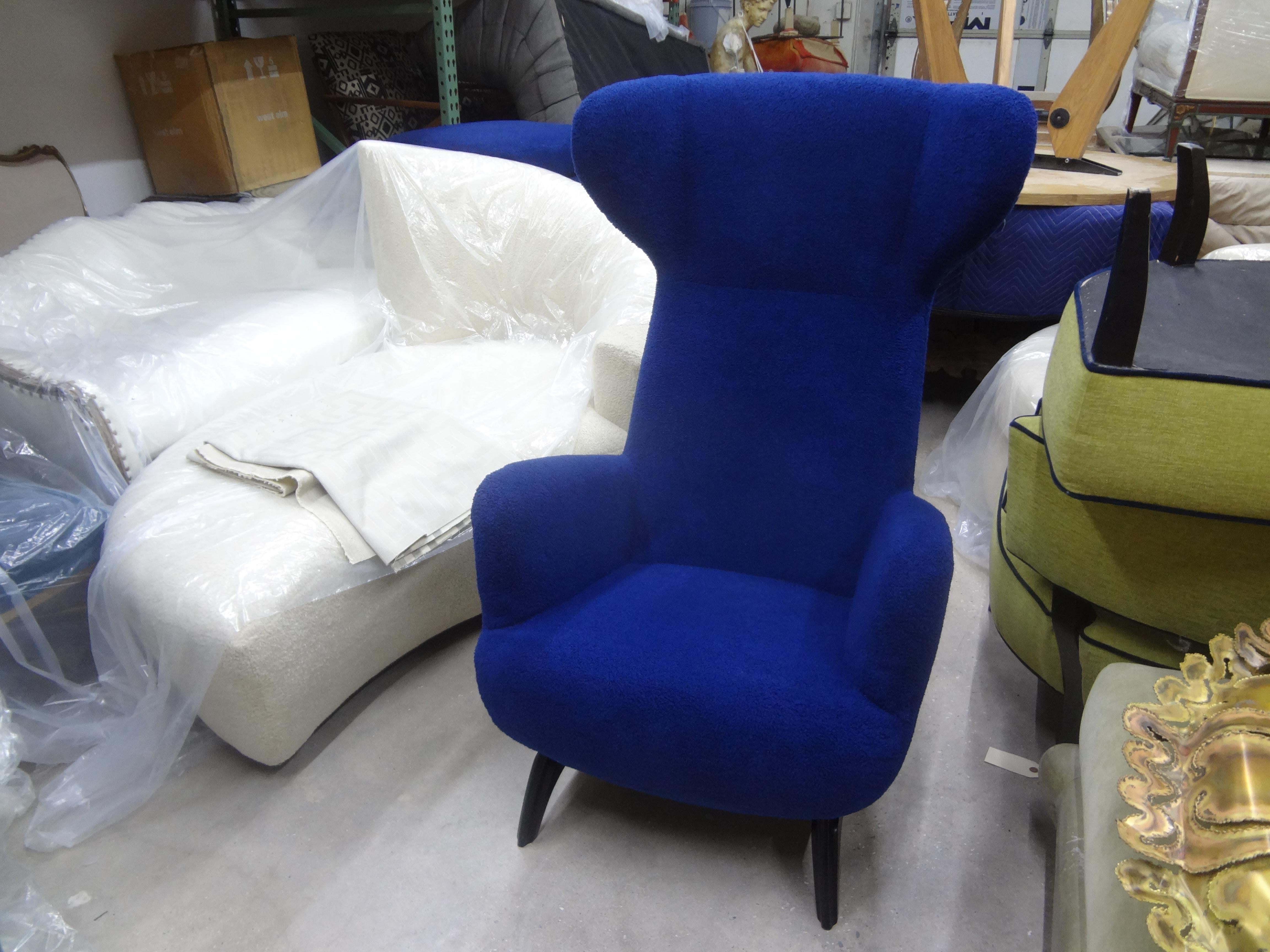 Italian Ardea Lounge Chair After A Design By Carlo Mollino  im Zustand „Gut“ im Angebot in Houston, TX