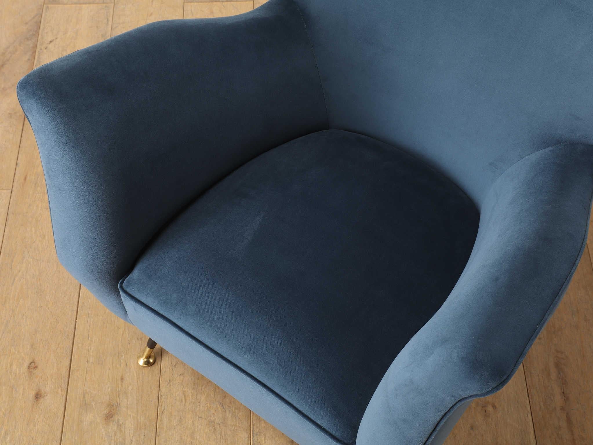 Italienischer Sessel 1950er Jahre im Angebot 6