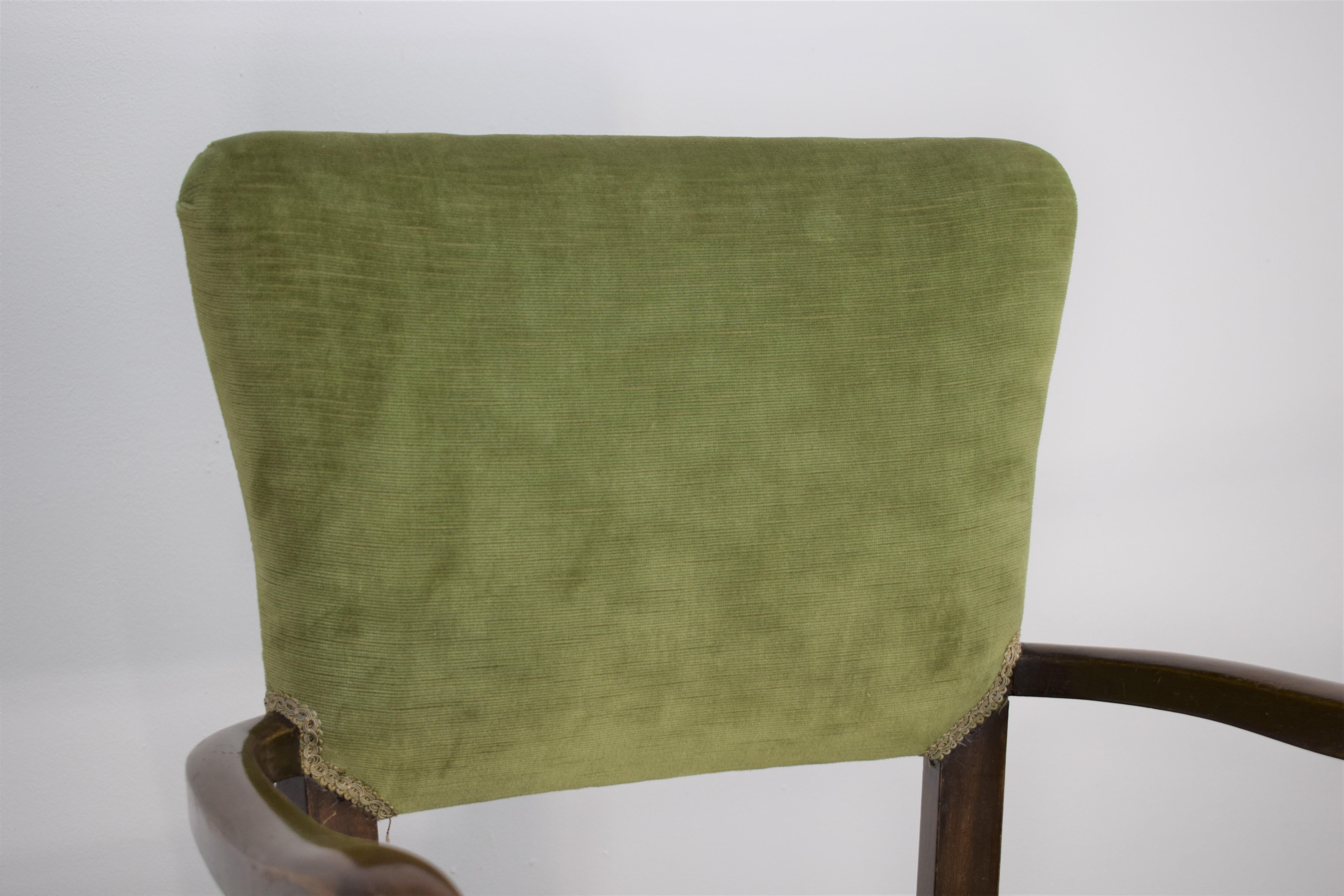 Italian armchair, 1950s For Sale 2