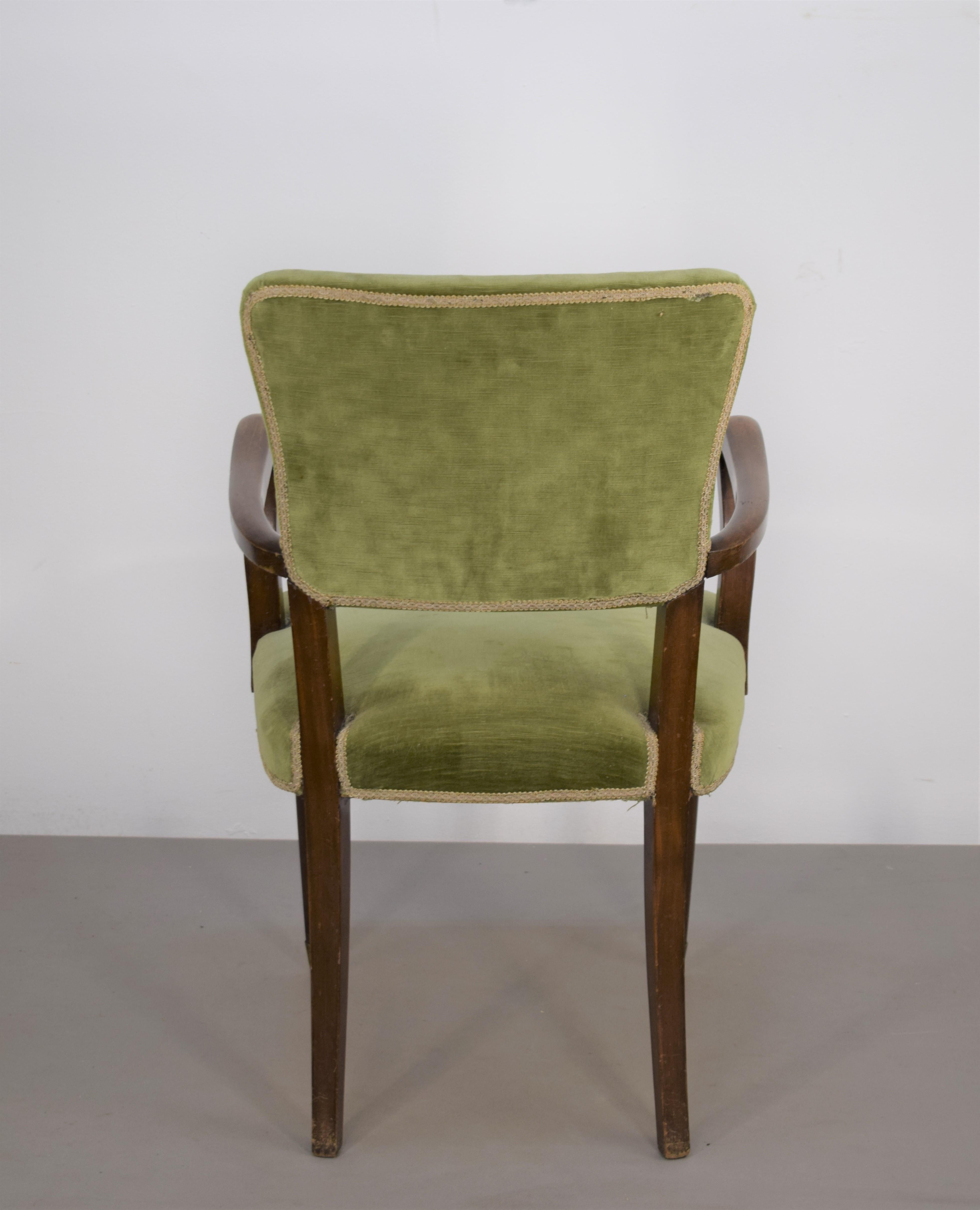 Italian armchair, 1950s For Sale 3