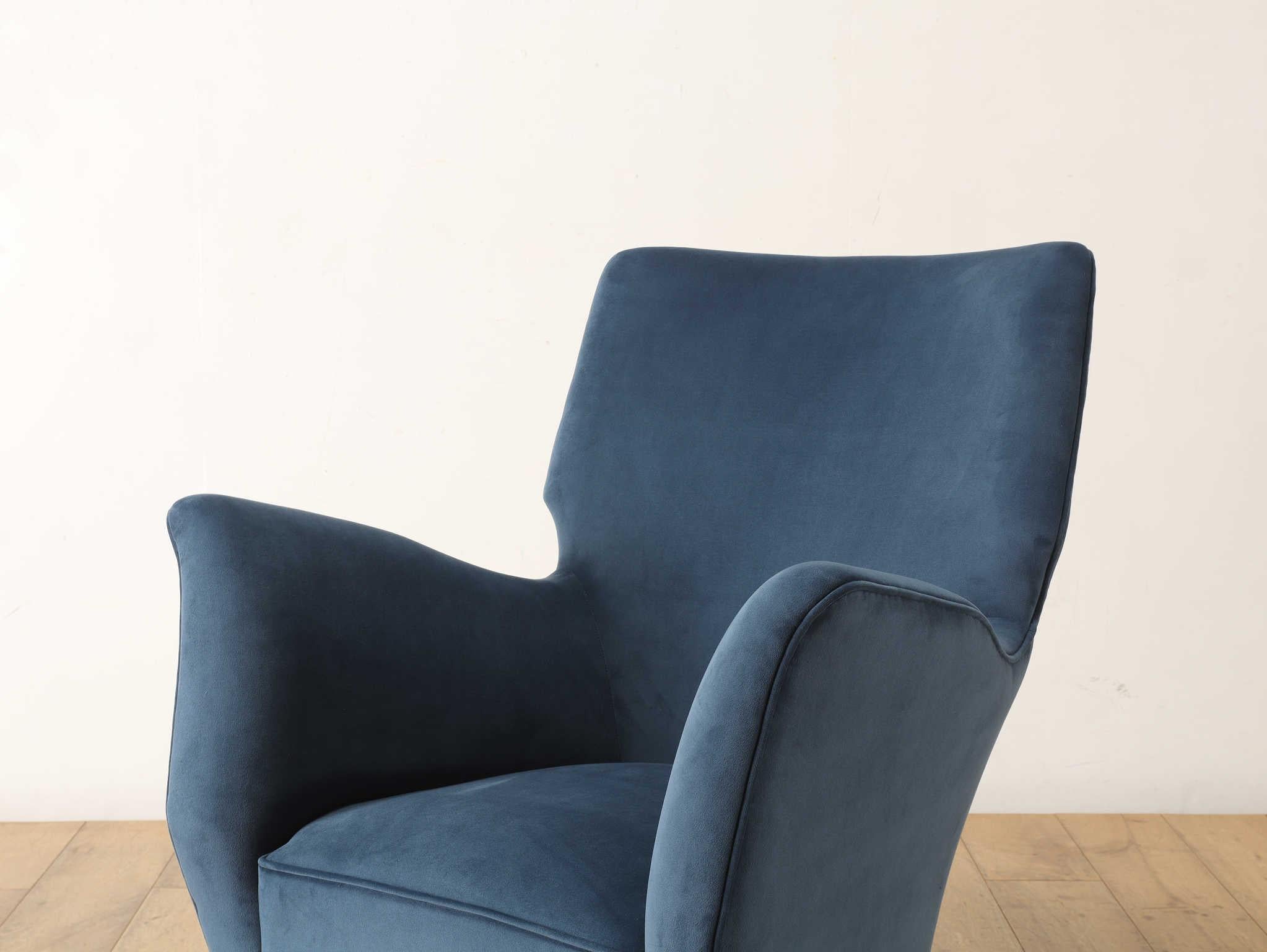 Italienischer Sessel 1950er Jahre im Angebot 3