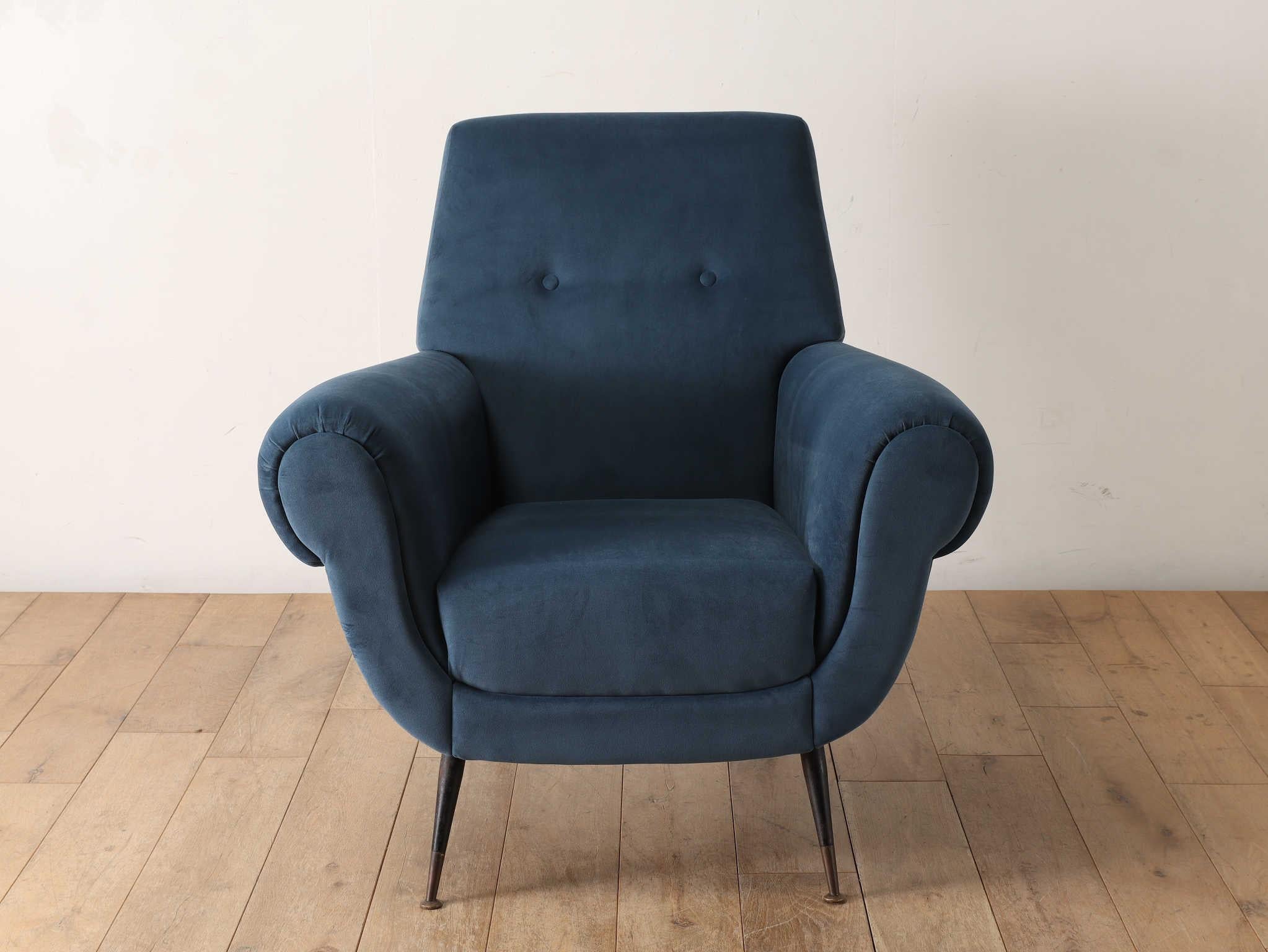 Italian Armchair 1960's For Sale 5