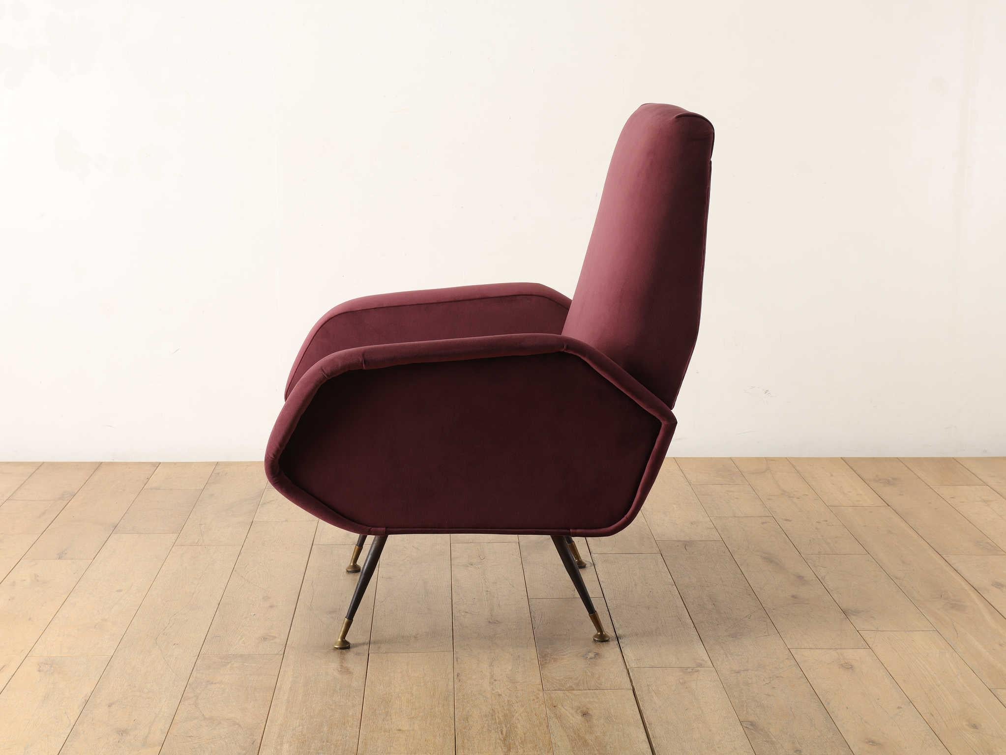 Italian Armchair 1960's For Sale 7