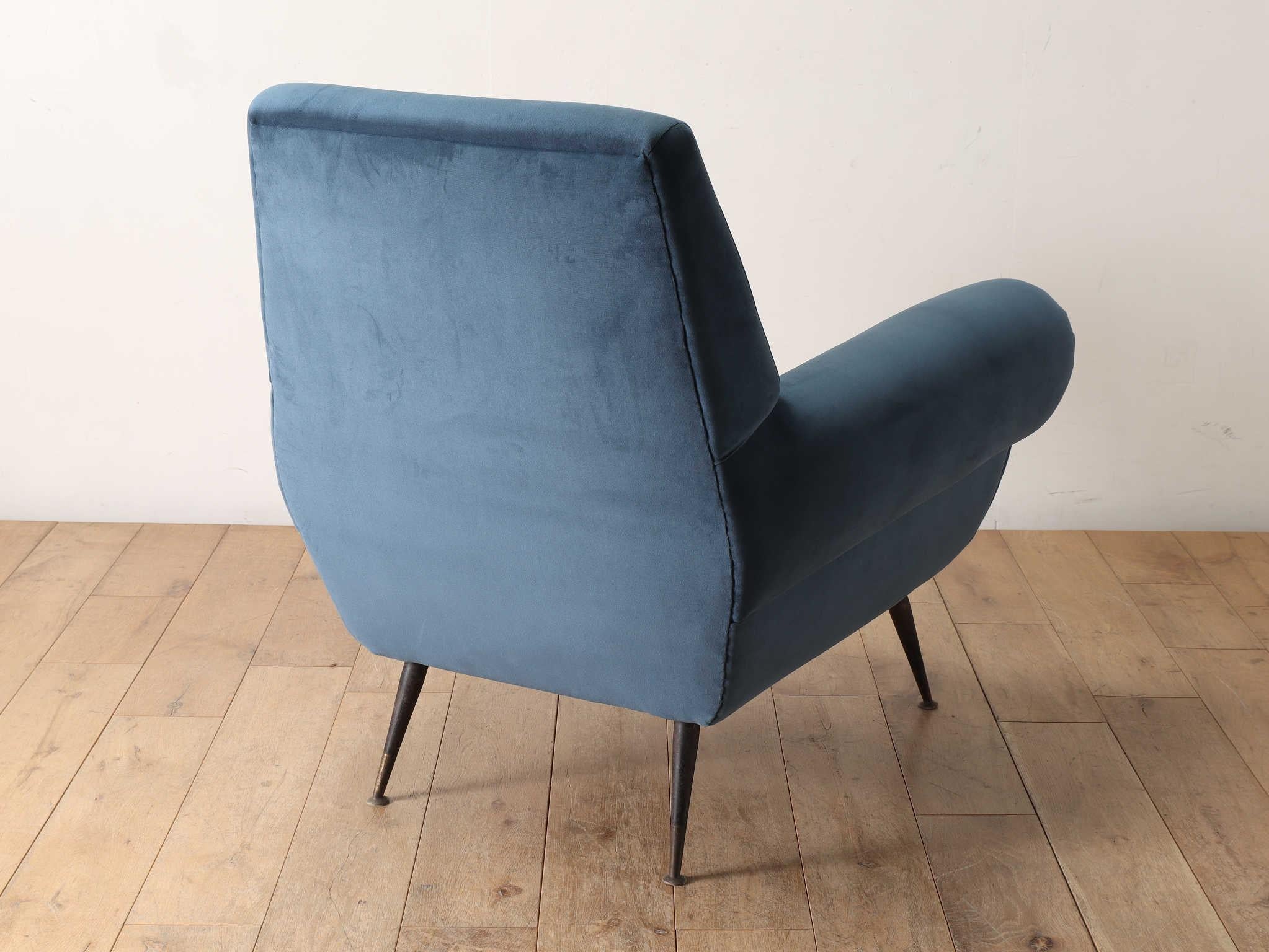 Italian Armchair 1960's For Sale 8