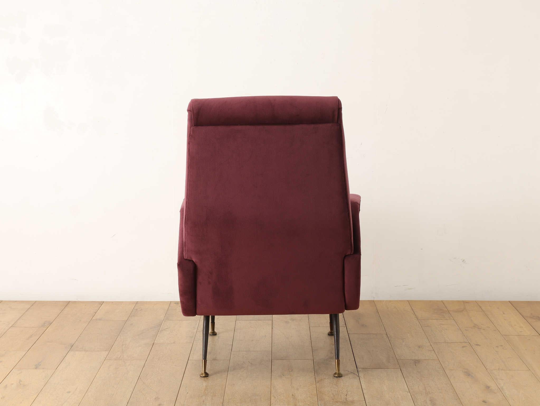 Italian Armchair 1960's For Sale 11