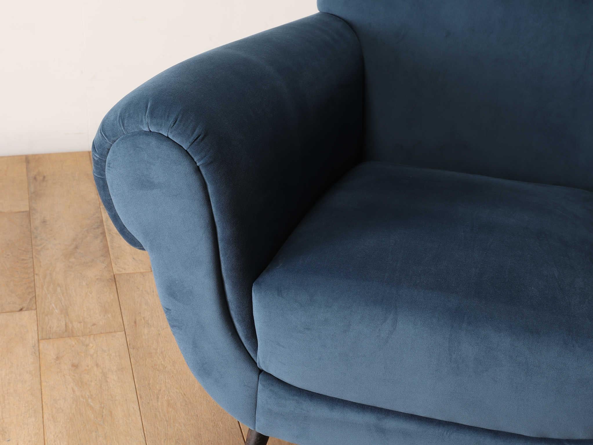 Metal Italian Armchair 1960's For Sale