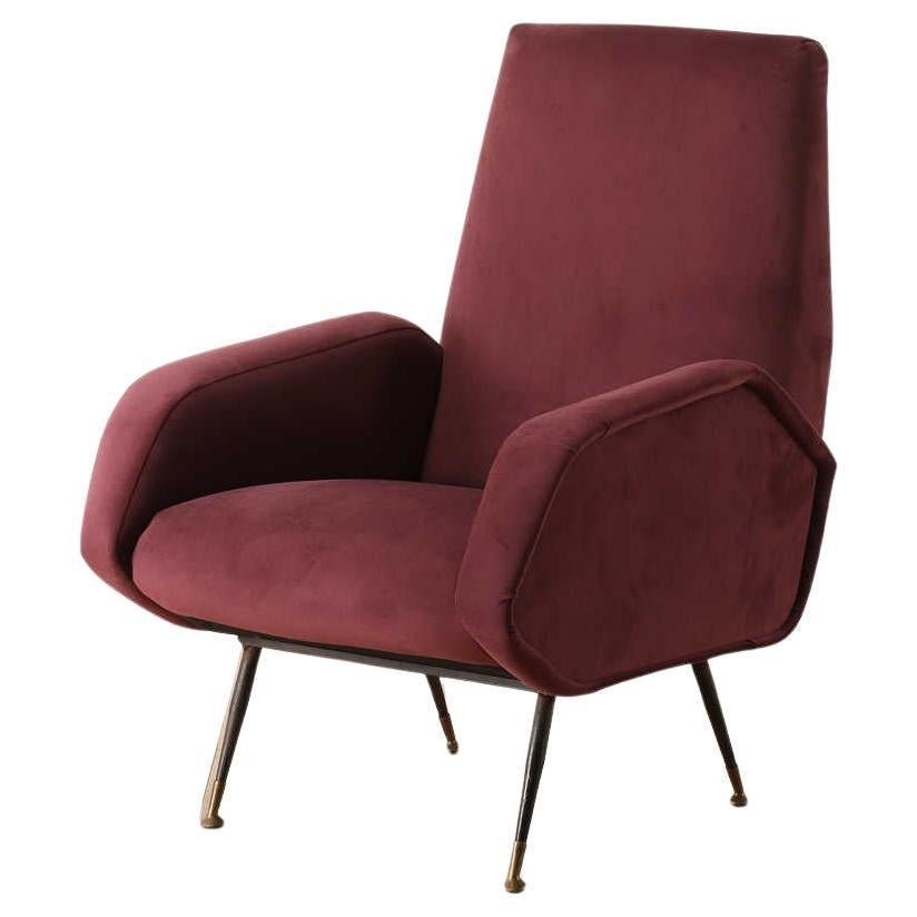Italian Armchair 1960's For Sale