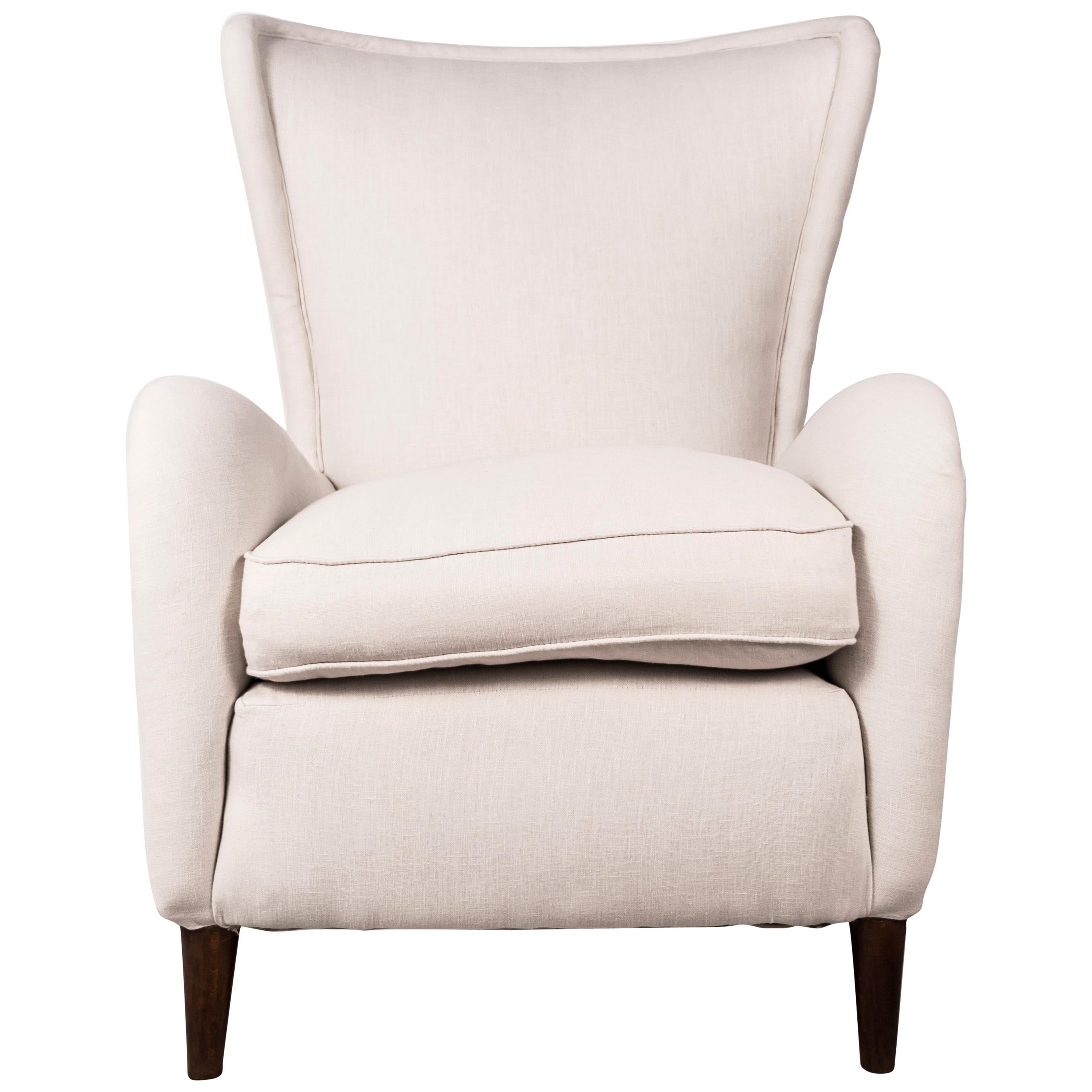 Italian Armchair, Attributed to Paolo Buffa, circa 1940 For Sale