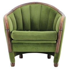 Poltrona italiana nello stile di Gio Ponti, anni '50