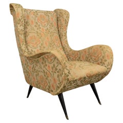 Italian Armchair, Marco Zanuso Style, 1950s