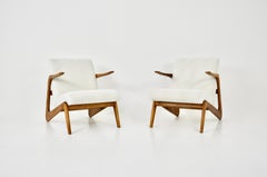 Italienische Sessel, 2er-Set, 1970er-Jahre