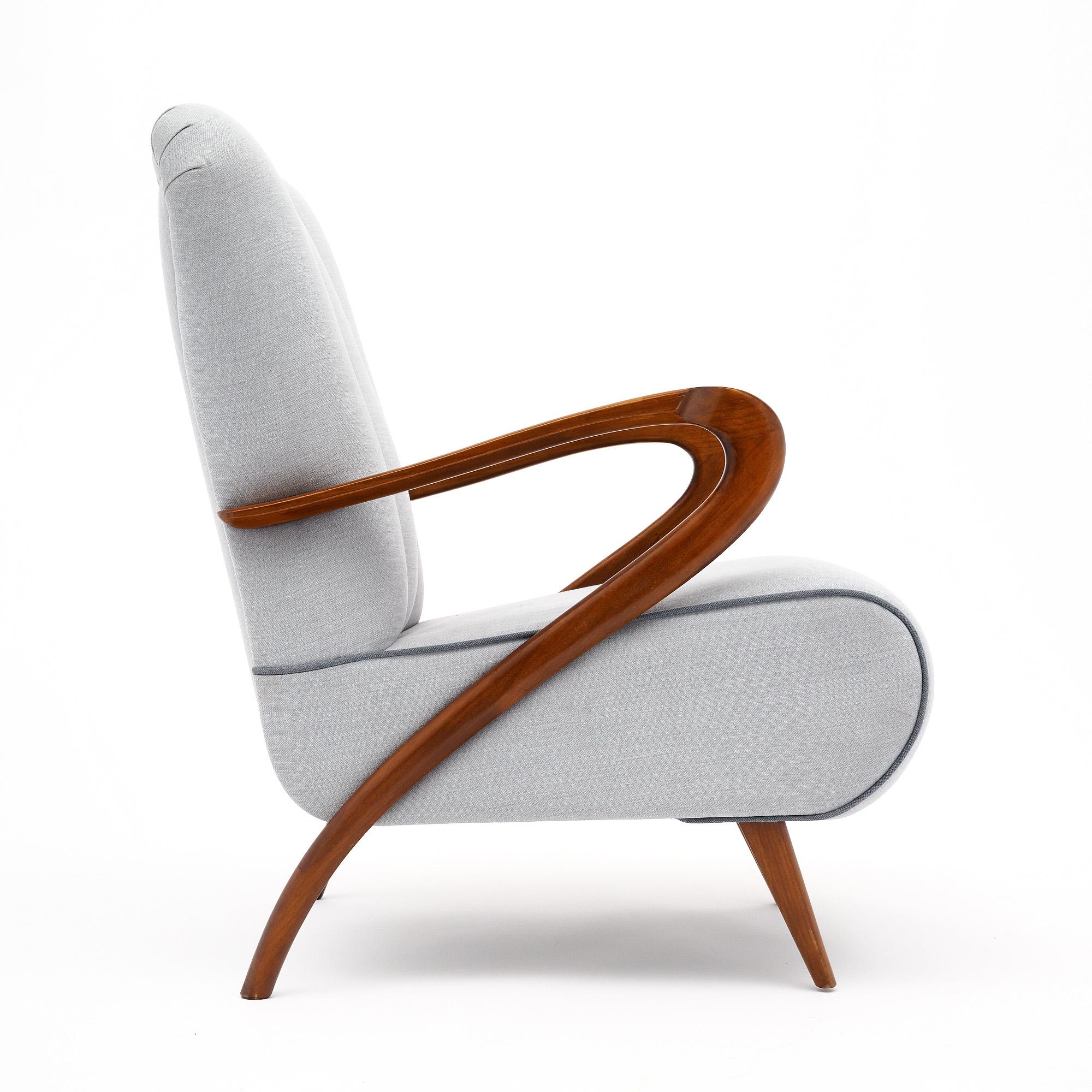 Italian Armchairs Attributed to Guiglielmo Ulrich For Sale 2