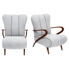 Italian Armchairs Attributed to Guiglielmo Ulrich