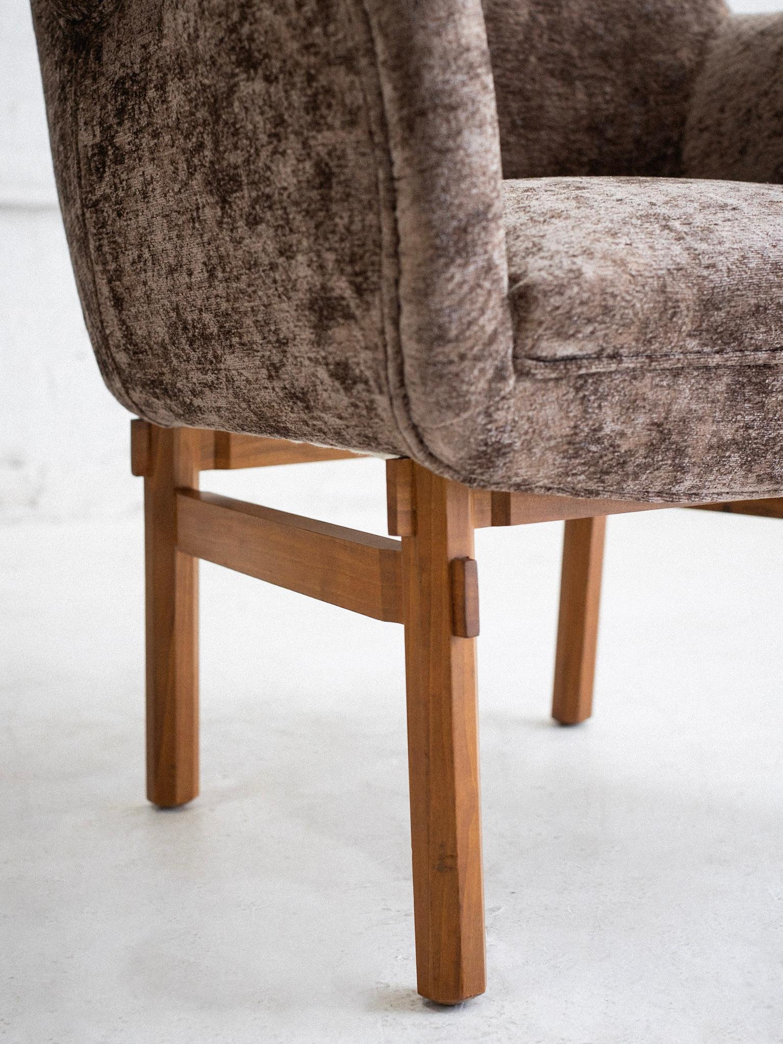 Italienische Sessel, Ico Parisi für Cassina zugeschrieben – ein Paar im Angebot 4