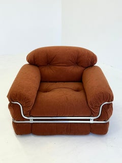 Italian armchairs designed by Adriano Piazzesi