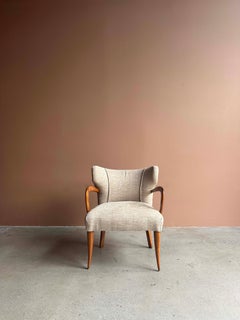 Poltrone italiane nello stile di Melchiorre Bega, c. 1940, coppia