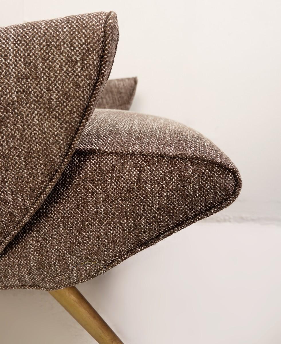 20th Century Italian Armchairs, New Upholstery