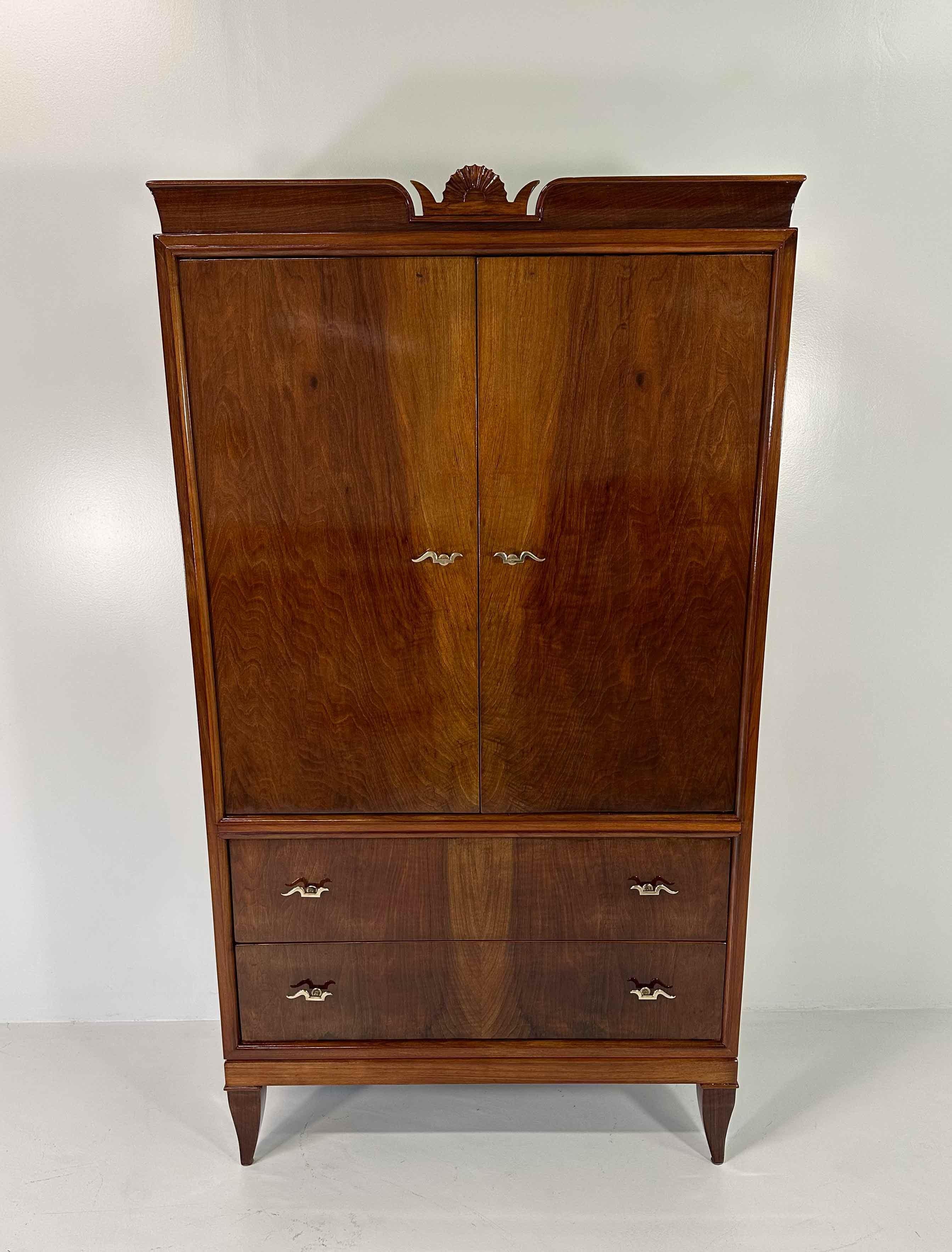 Italian Armoire by Gio Ponti for P. Lietti, 1928 For Sale 5