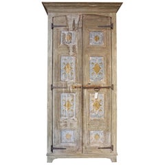 Antique Italian Armoire with 18th Century Doors