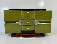 Mobile italiano Artful Green in Buxus Attr. a Levi Montalcini e Pagano