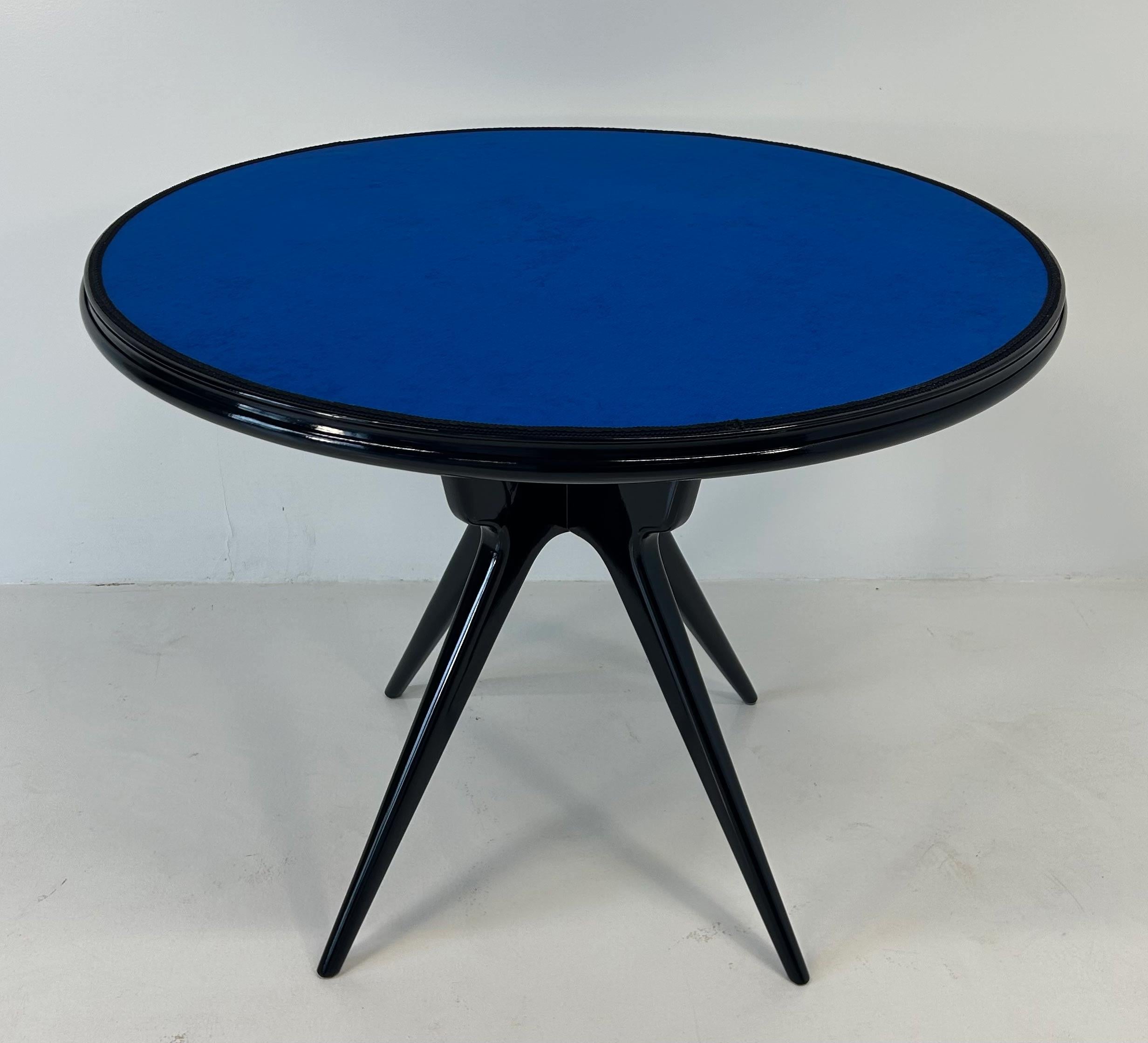 Italienischer Art déco-Karten- und Schachspieltisch, 1950er-Jahre im Angebot 2