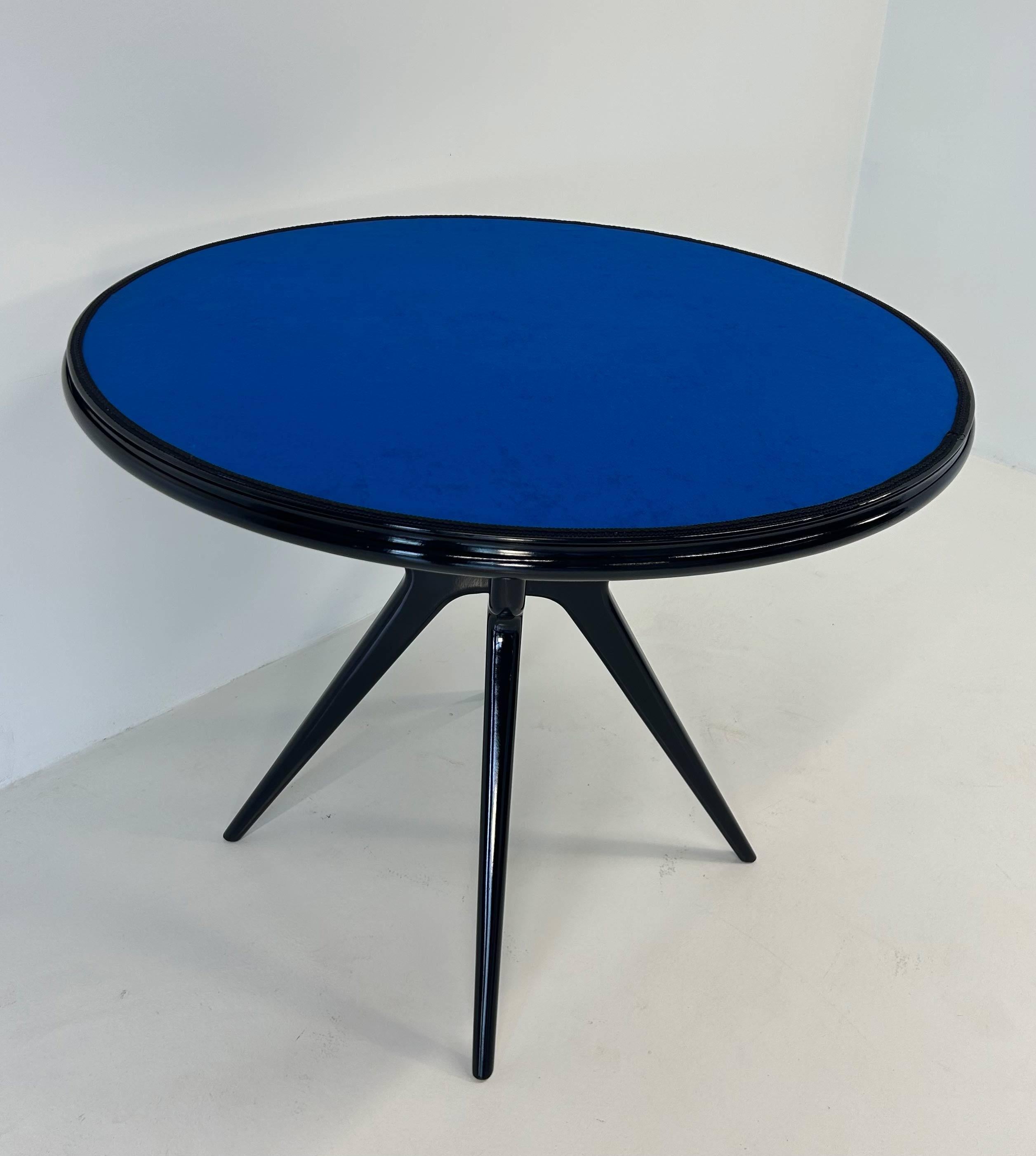 Italienischer Art déco-Karten- und Schachspieltisch, 1950er-Jahre im Angebot 3