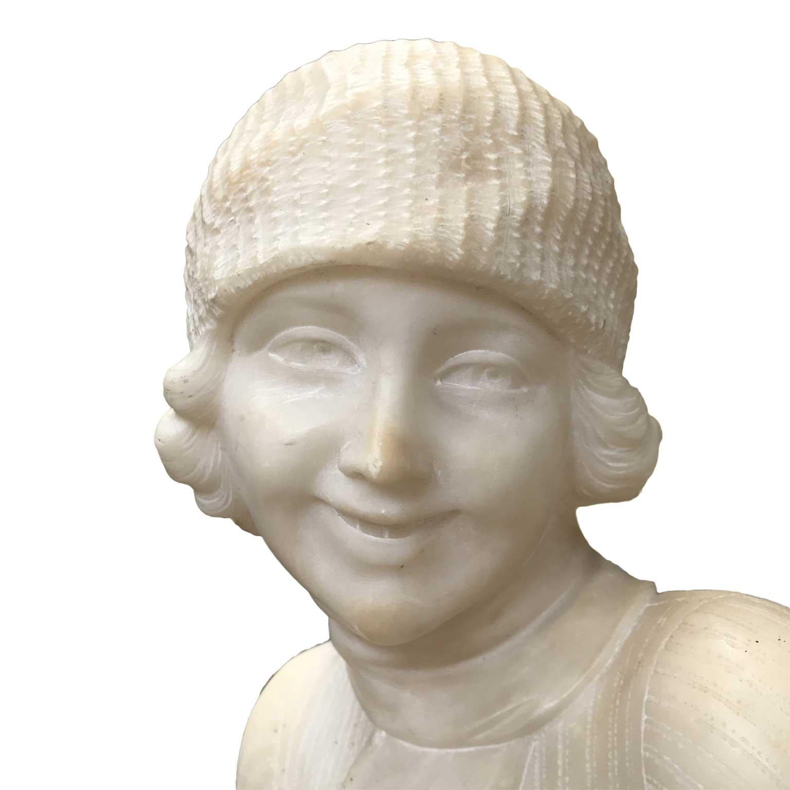 alabaster bust meaning