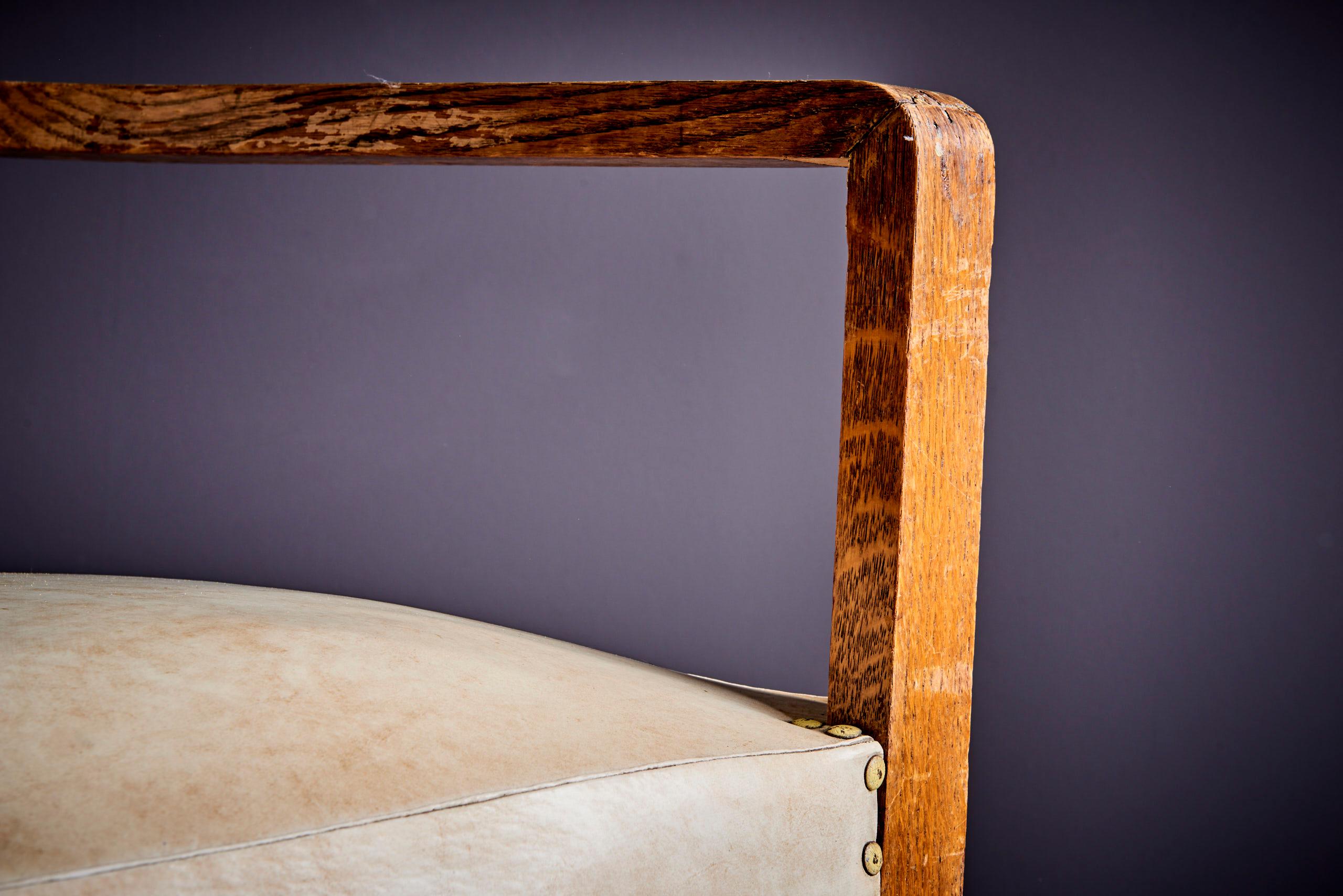 Italian Art Deco Arm Chair 