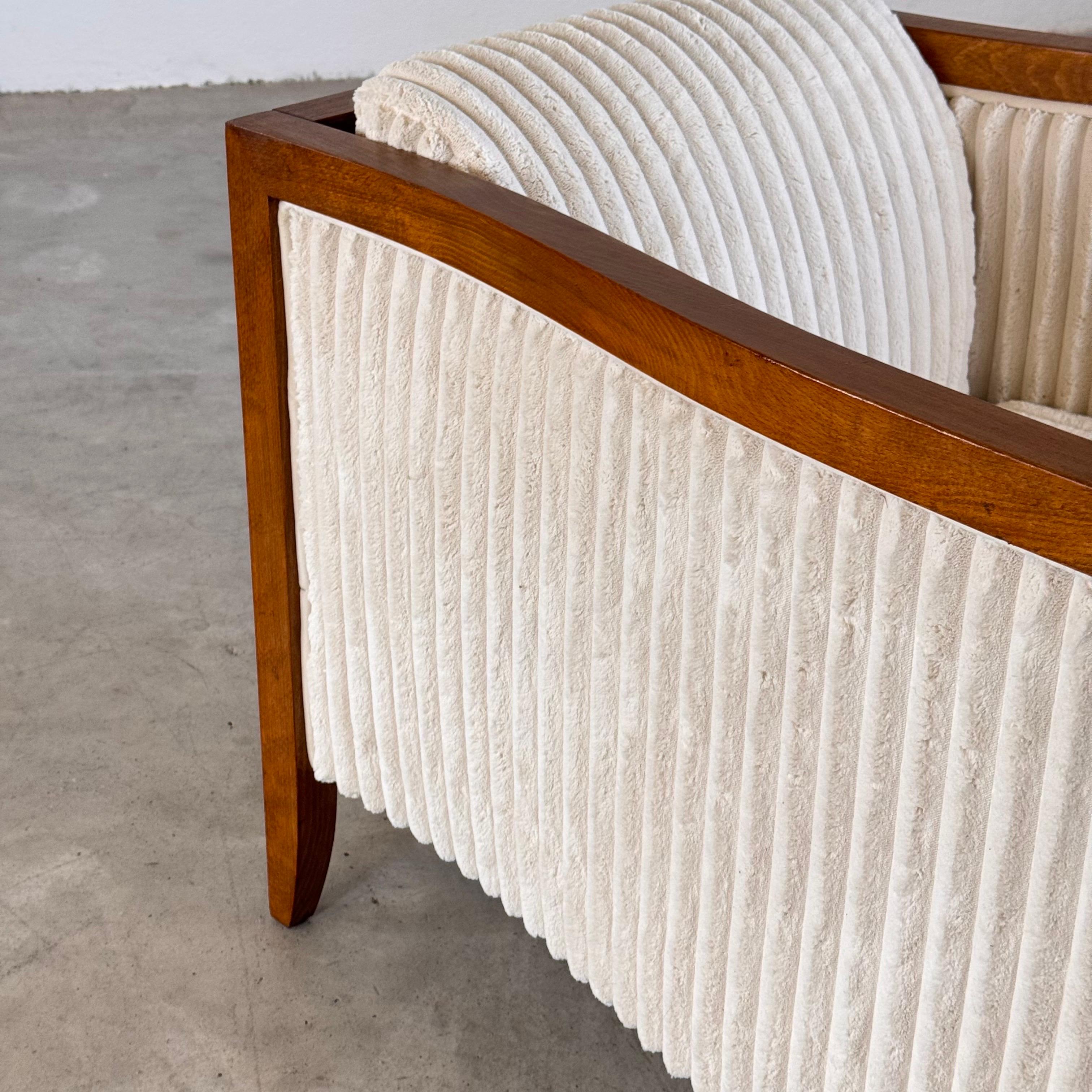 Fauteuil Art déco italien, design des années 1930 en vente 5