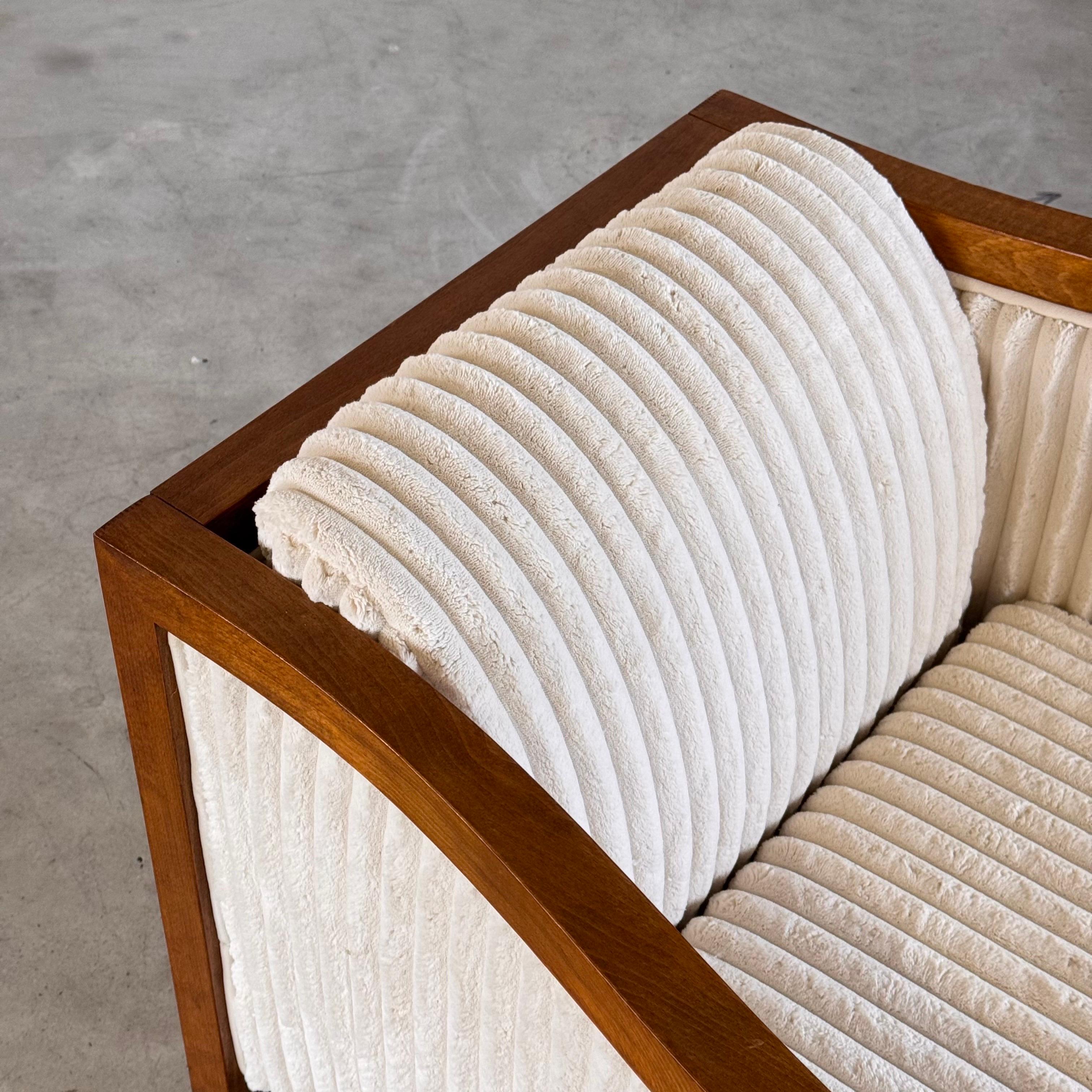 Fauteuil Art déco italien, design des années 1930 en vente 6