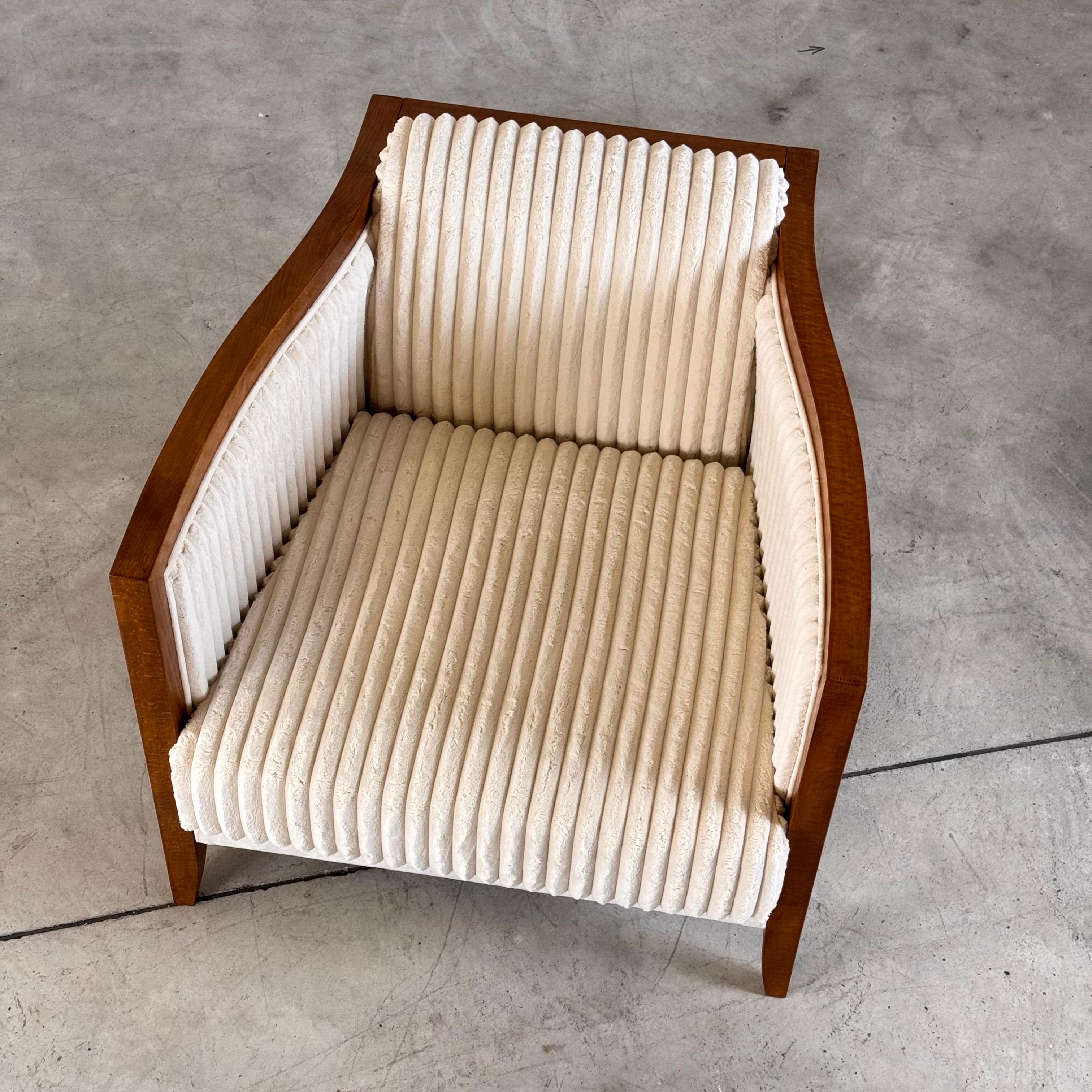 Fauteuil Art déco italien, design des années 1930 en vente 13