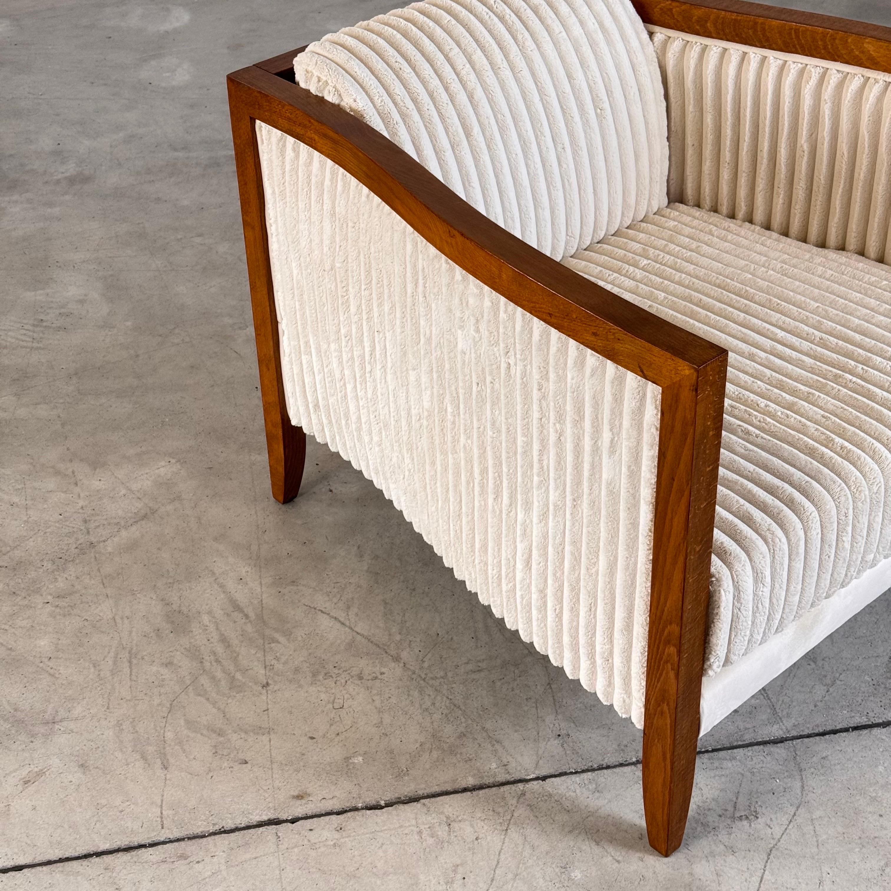 Fait main Fauteuil Art déco italien, design des années 1930 en vente