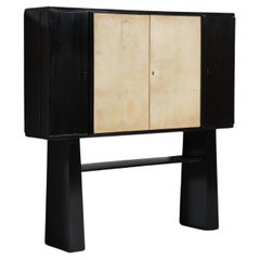 Italian Art Deco Bar Cabinet