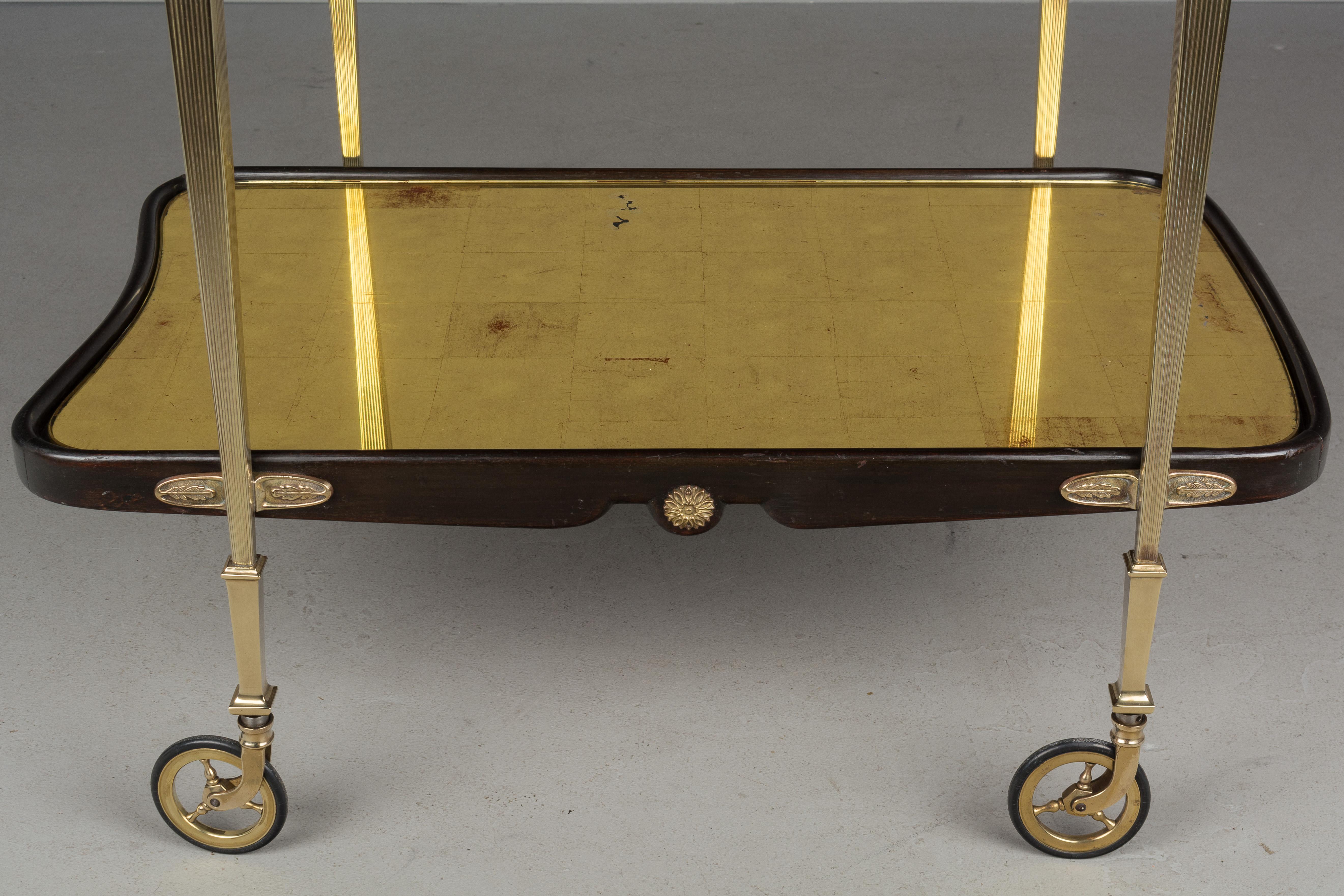 Italian Art Deco Bar Cart 5
