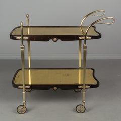 Italian Art Deco Bar Cart