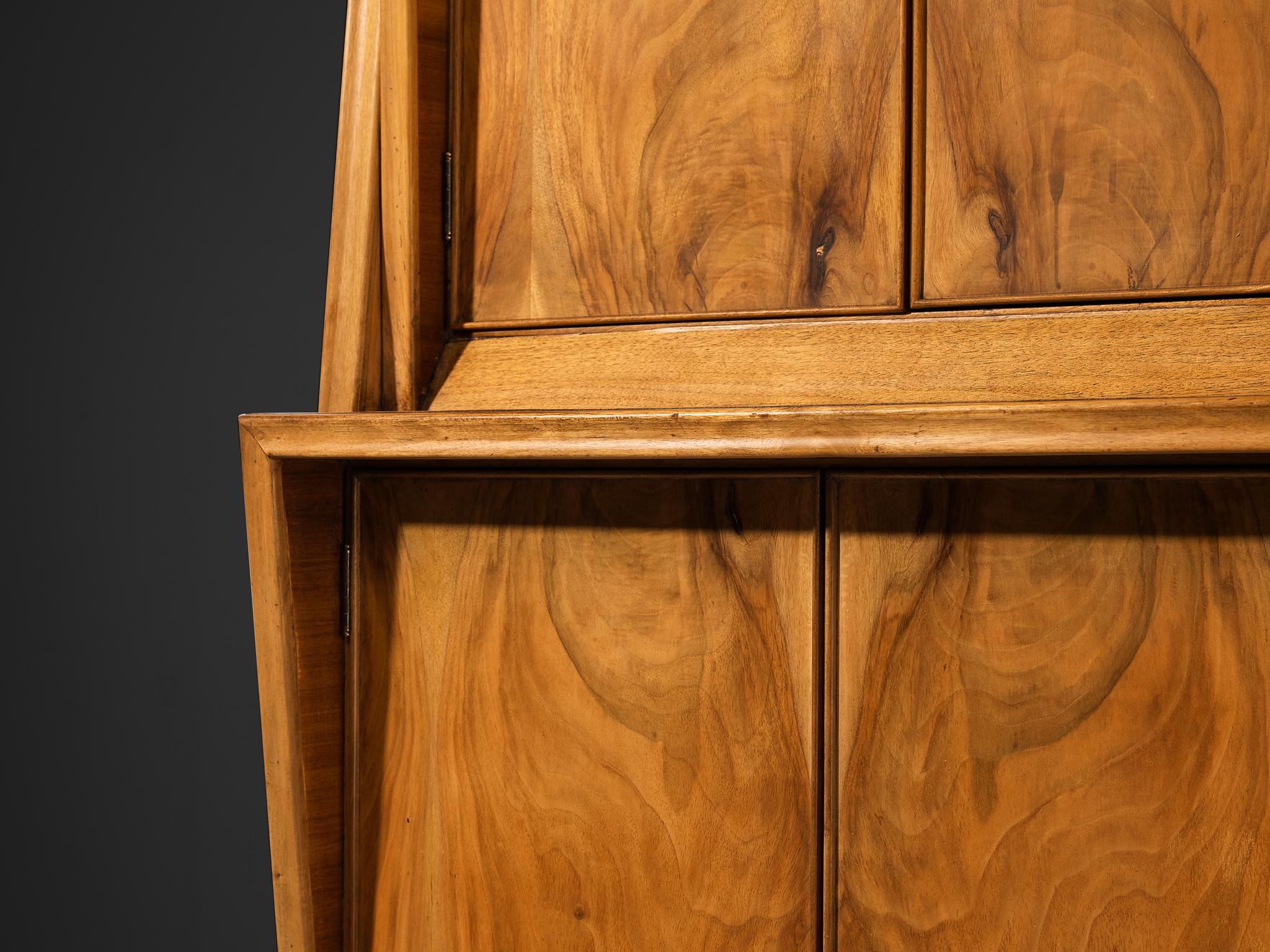 Italian Art Deco Cabinets or Highboards in Mahogany 7