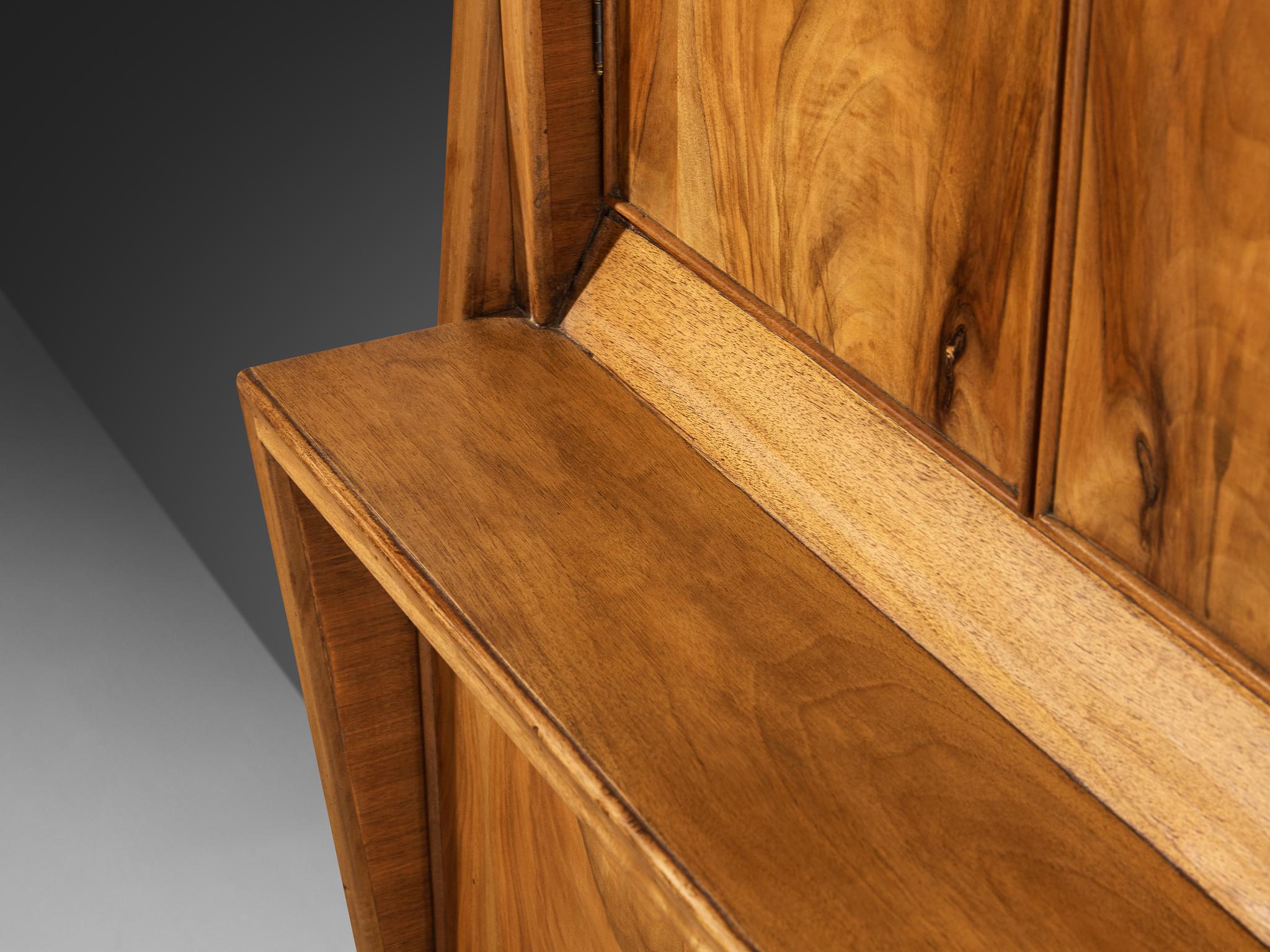Italian Art Deco Cabinets or Highboards in Mahogany 2