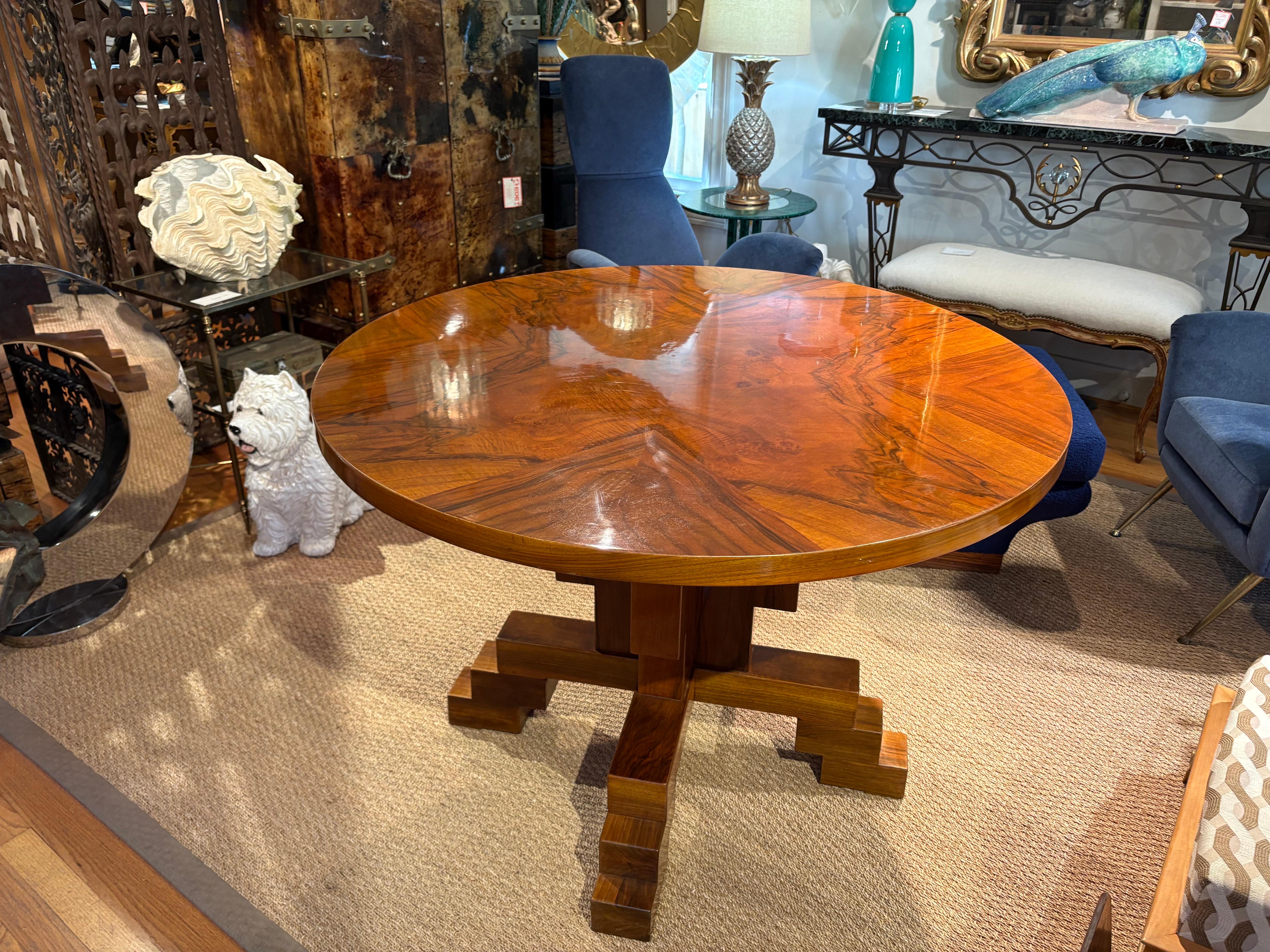 Italian Art Deco Center Table For Sale 6