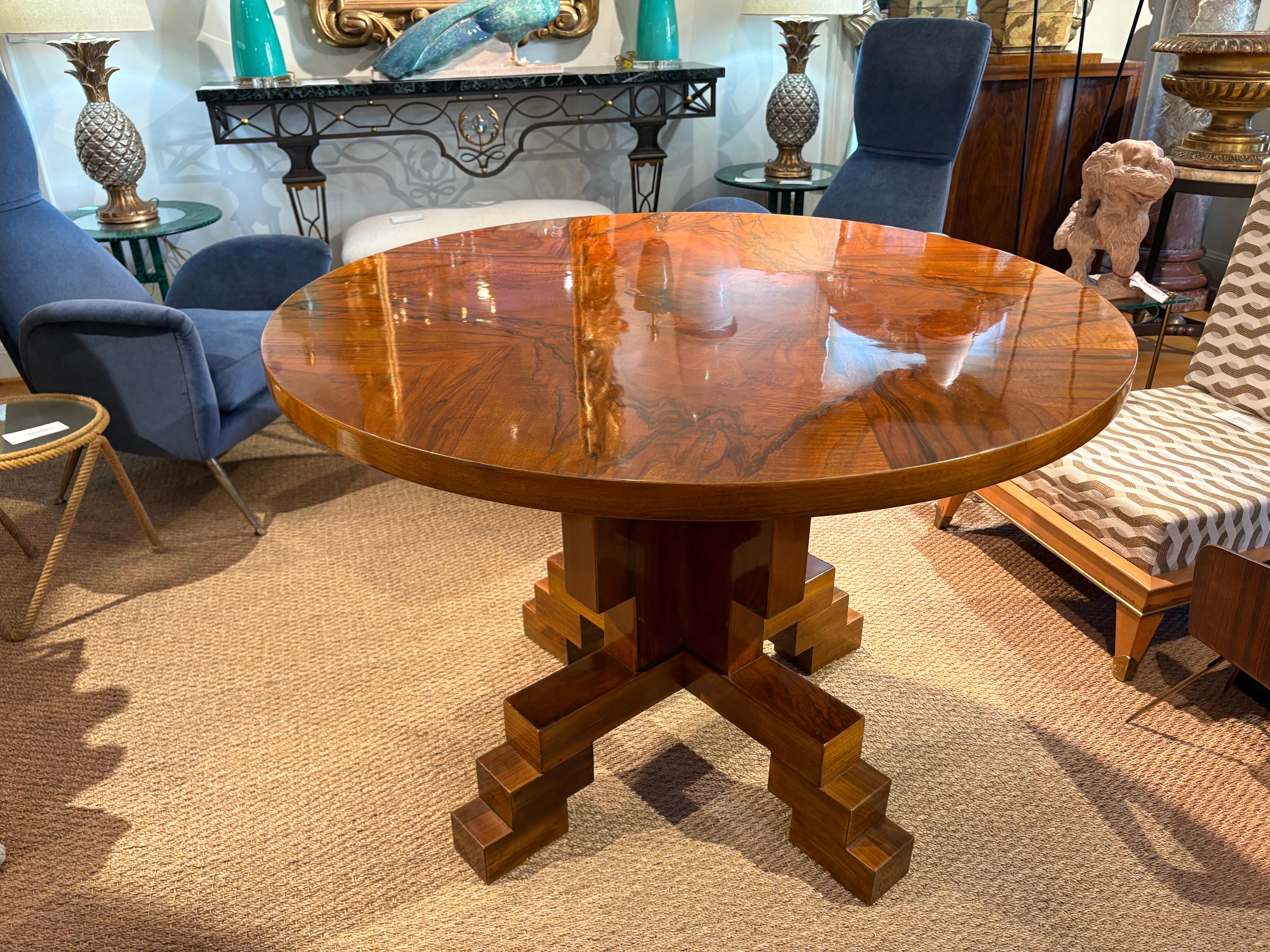 Italian Art Deco Center Table For Sale 8