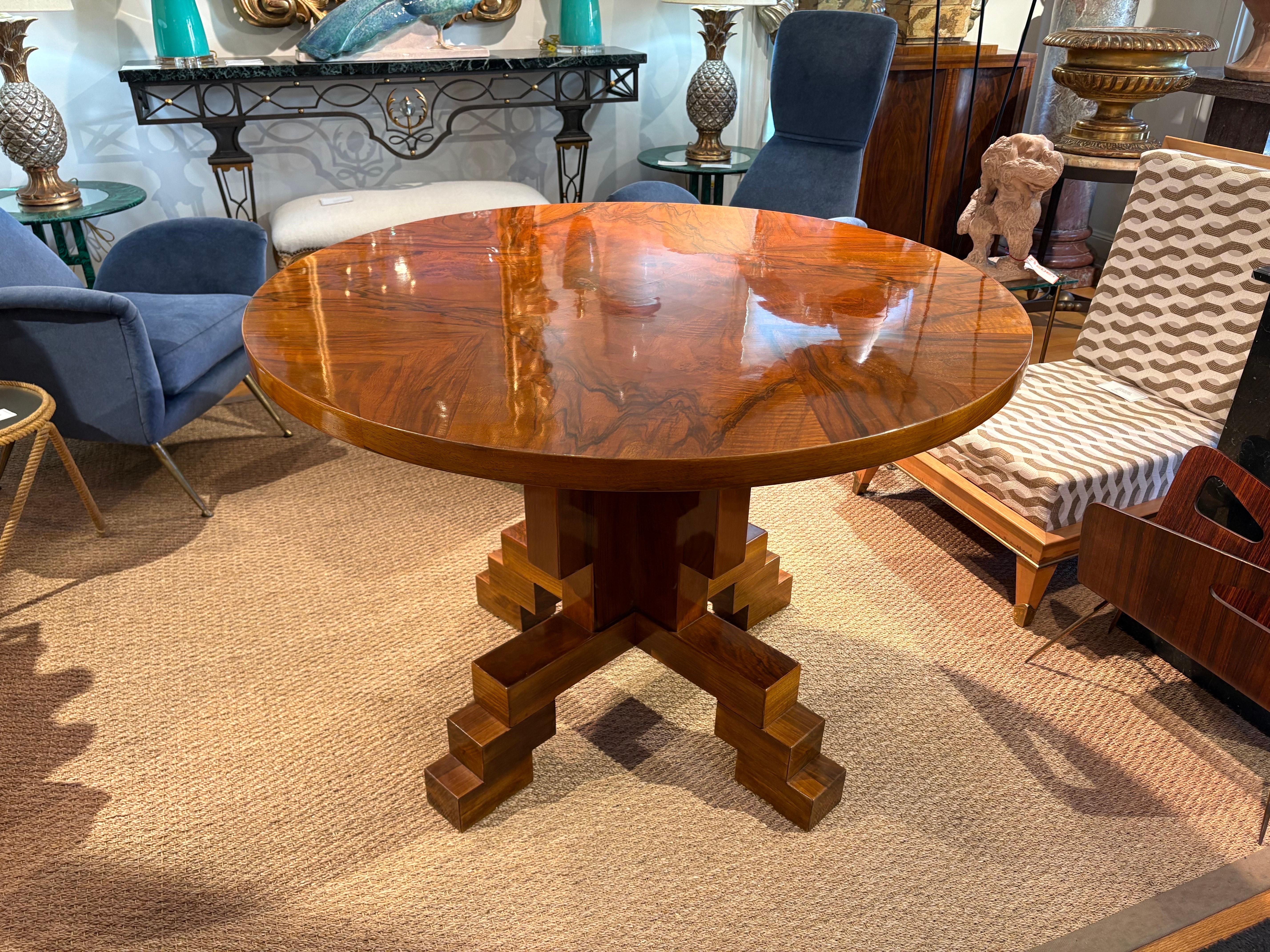 Mid-20th Century Italian Art Deco Center Table For Sale