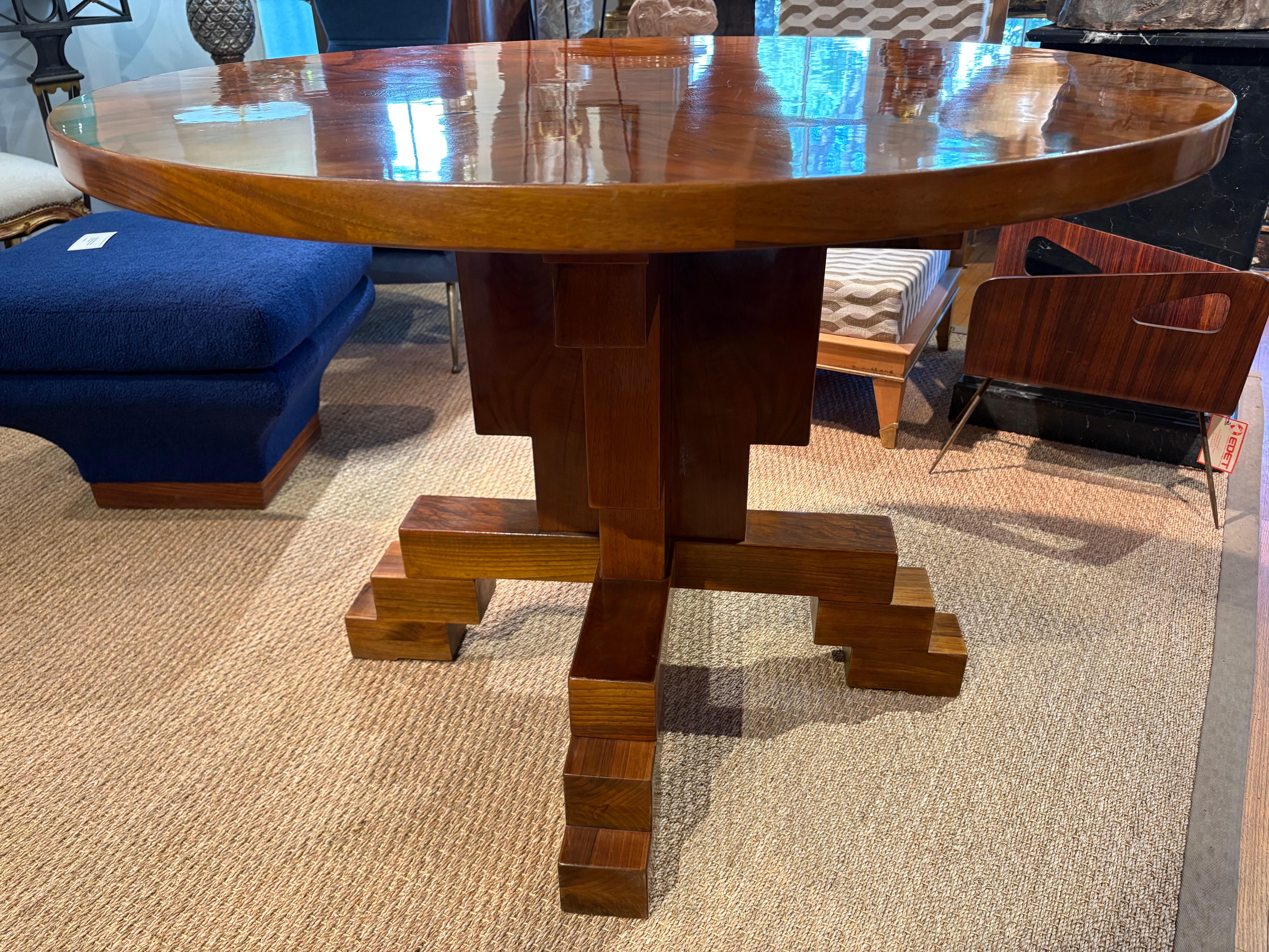 Italian Art Deco Center Table For Sale 1