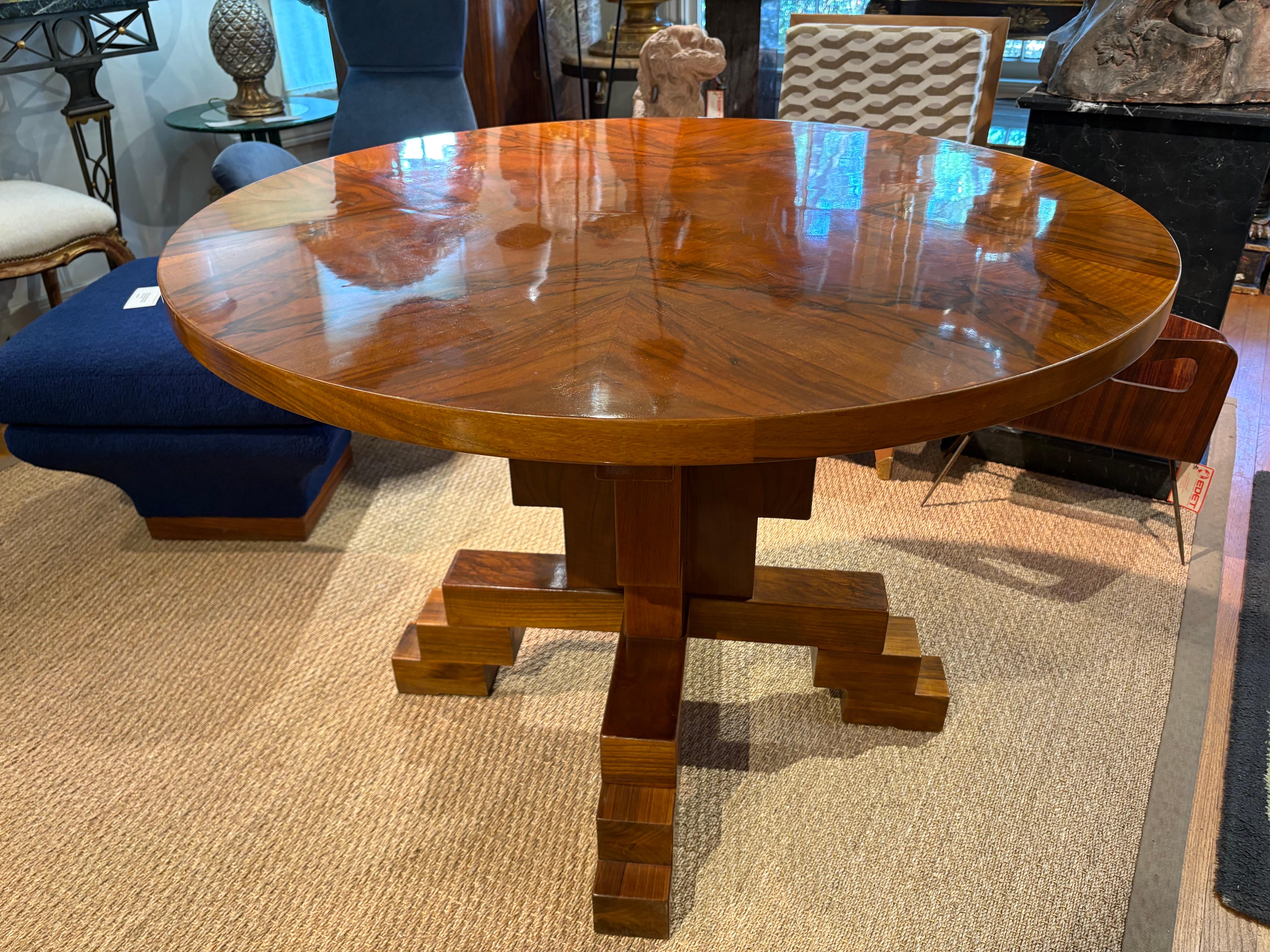Italian Art Deco Center Table For Sale 3