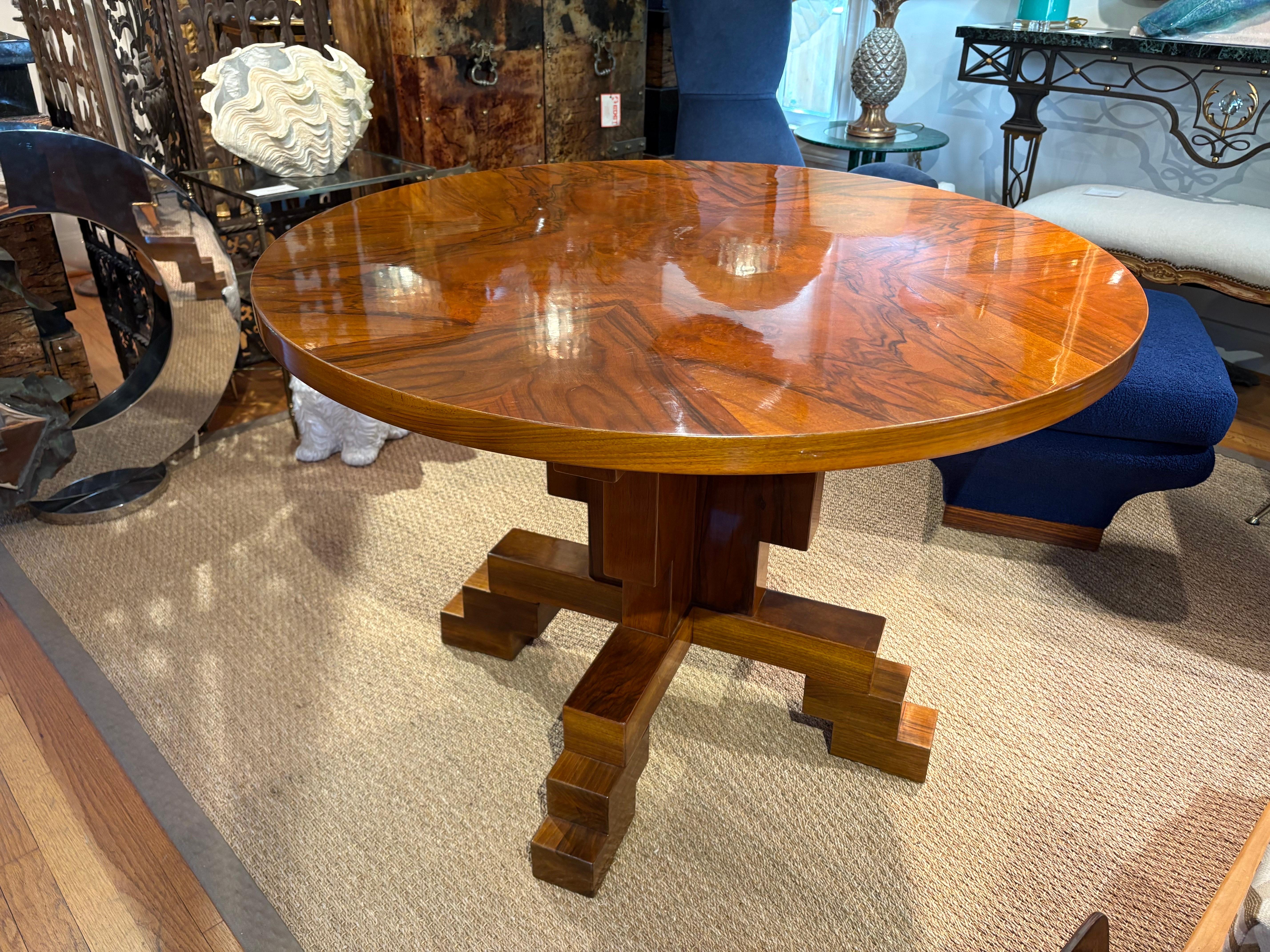 Italian Art Deco Center Table For Sale 4